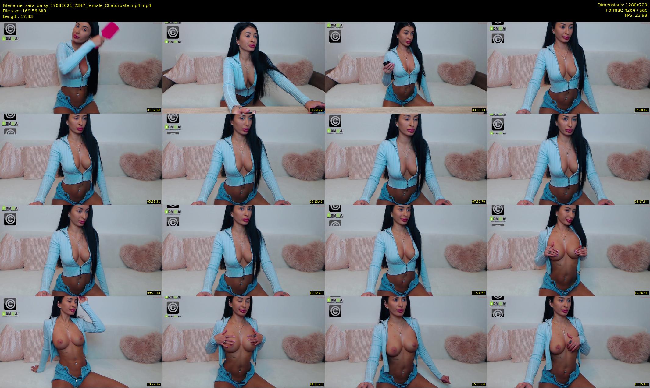 sara_daisy — 18 minute Chaturbate female cam show recording, 720p, Mar 17, 2021