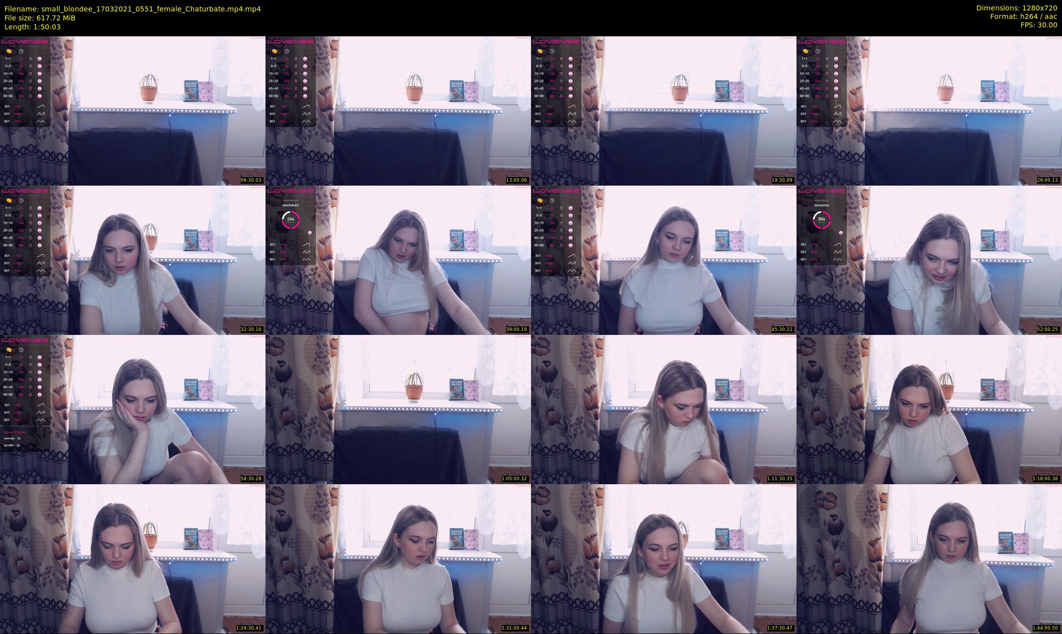 small_blondee — 111 minute Chaturbate female cam show recording, 720p, Mar 17, 2021