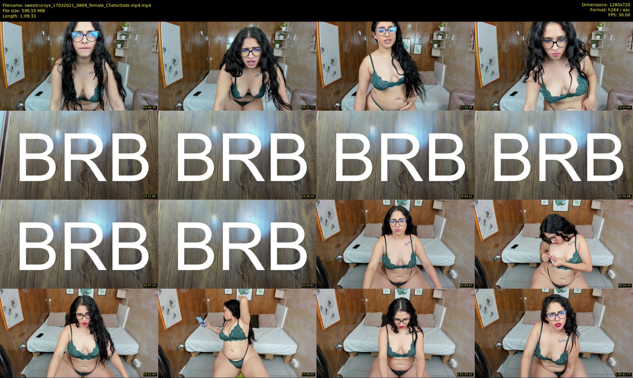 sweetcurvyx — 70 minute Chaturbate couple cam show recording, 720p, Mar 17, 2021
