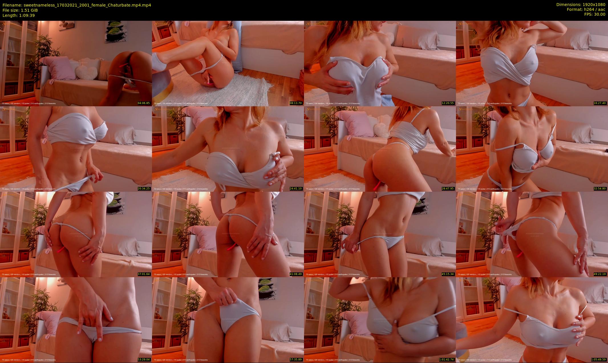 sweetnameless — 70 minute Chaturbate couple cam show recording, 1080p, Mar 17, 2021