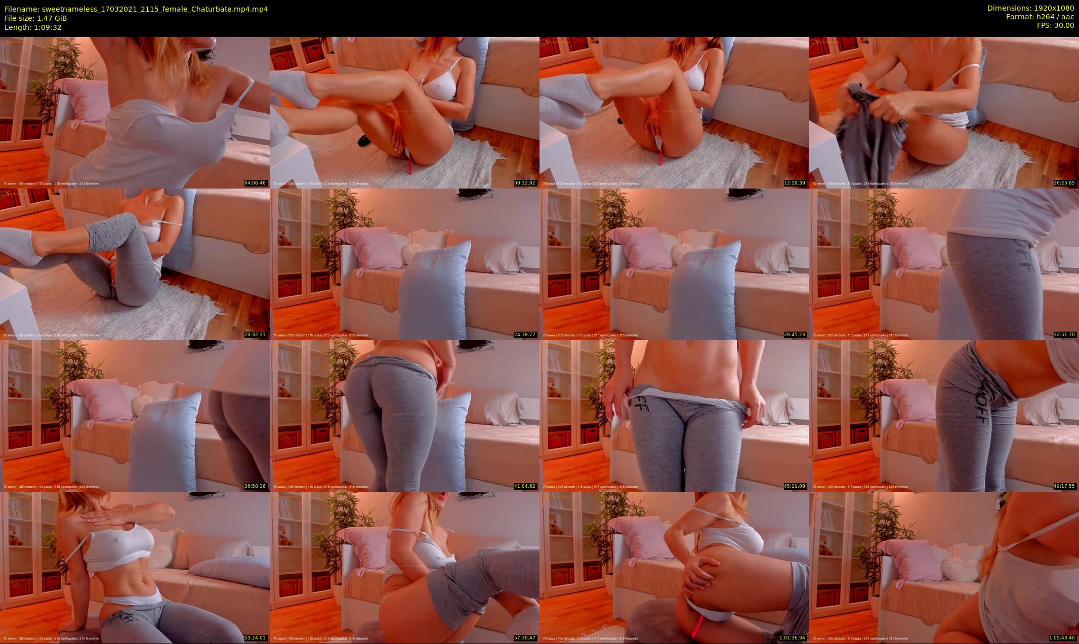 sweetnameless — 70 minute Chaturbate couple cam show recording, 1080p, Mar 17, 2021