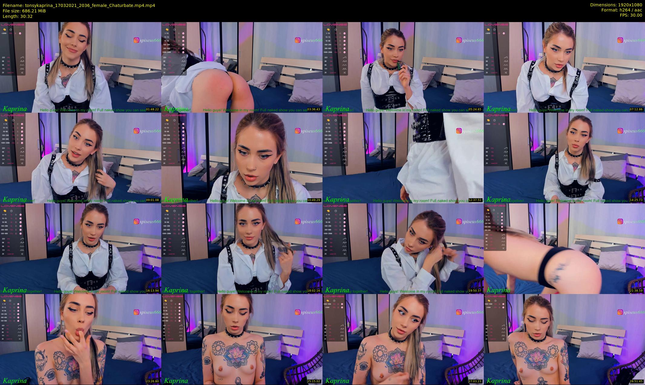 tonsykaprina — 31 minute Chaturbate couple cam show recording, 1080p, Mar 17, 2021