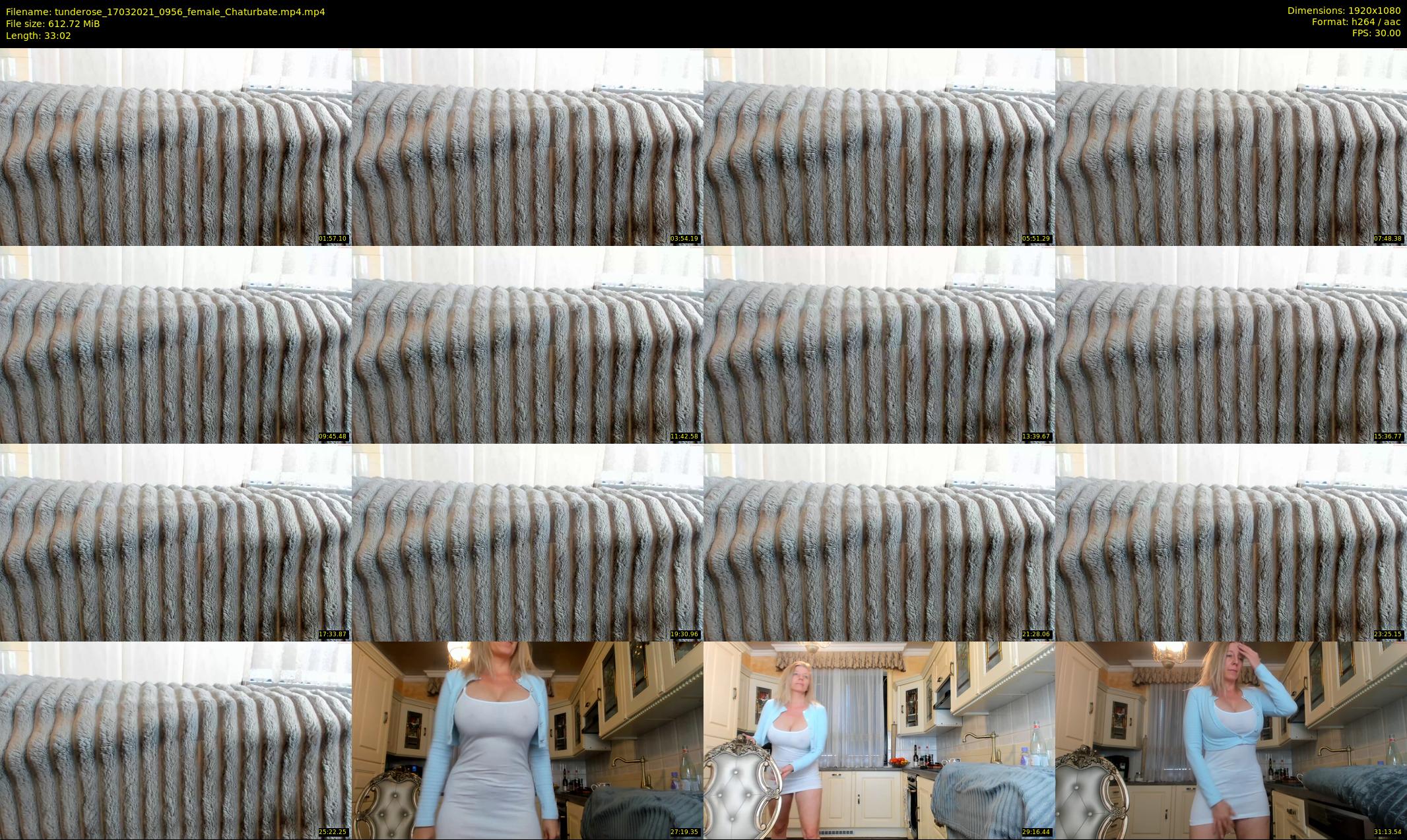 tunderose — 34 minute Chaturbate female cam show recording, 1080p, Mar 17, 2021