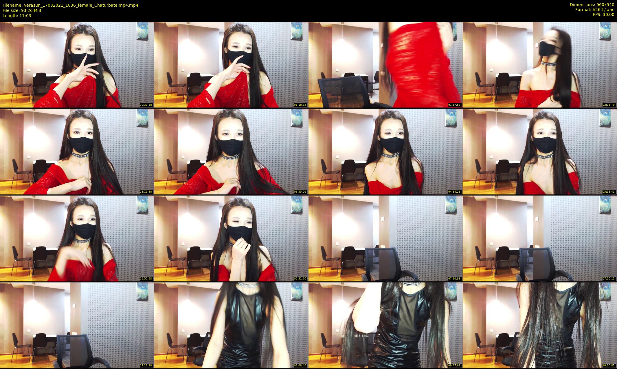 verasun — 12 minute Chaturbate female cam show recording, 480p, Mar 17, 2021