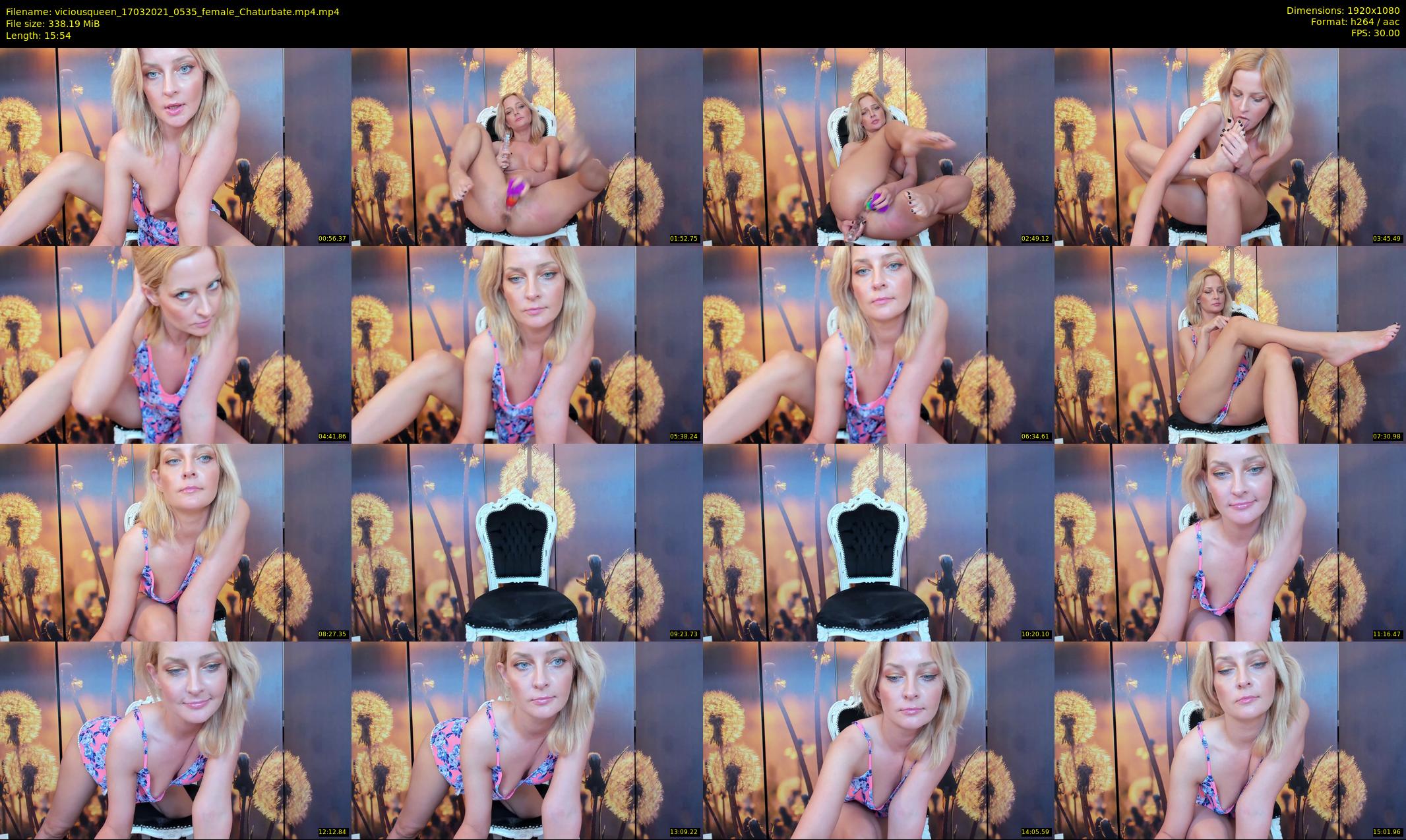 viciousqueen — 16 minute Chaturbate female cam show recording, 1080p, Mar 17, 2021