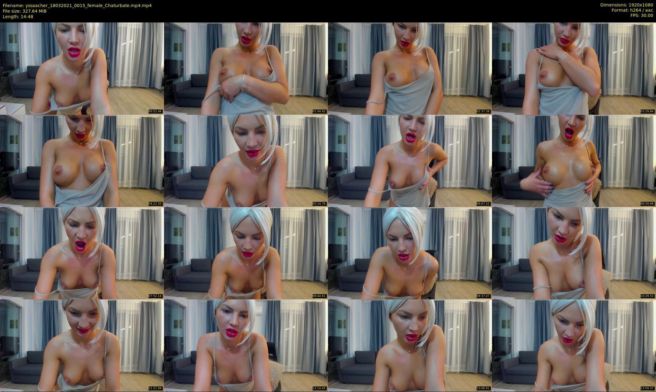yssaacher — 15 minute Chaturbate female cam show recording, 1080p, Mar 18, 2021
