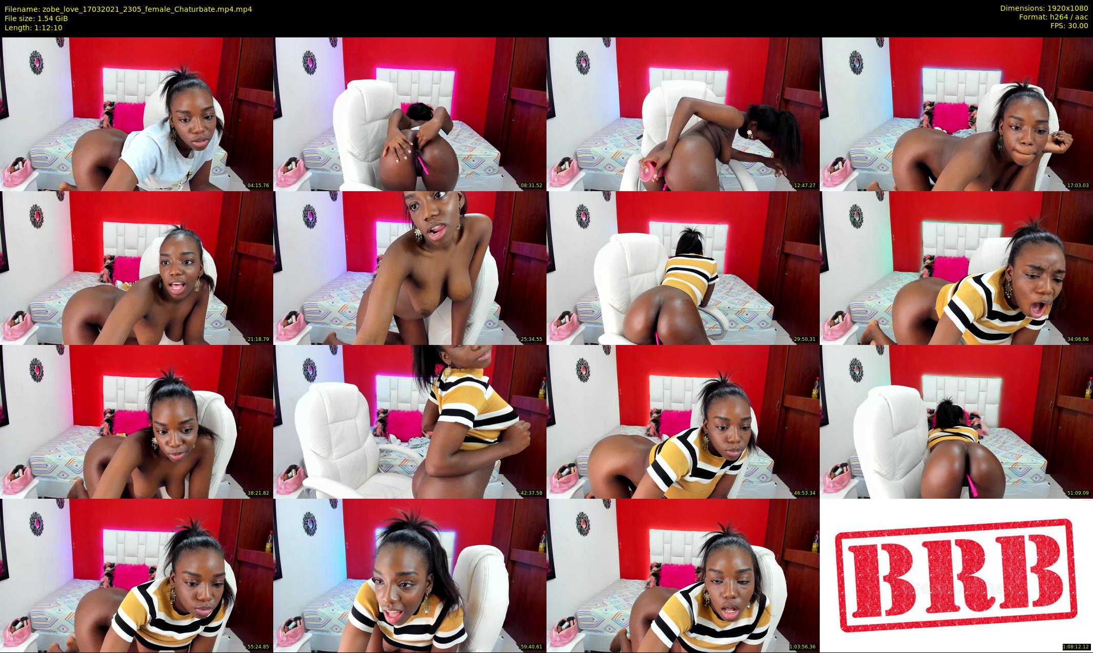 zobe_love — 73 minute Chaturbate female cam show recording, 1080p, Mar 17, 2021