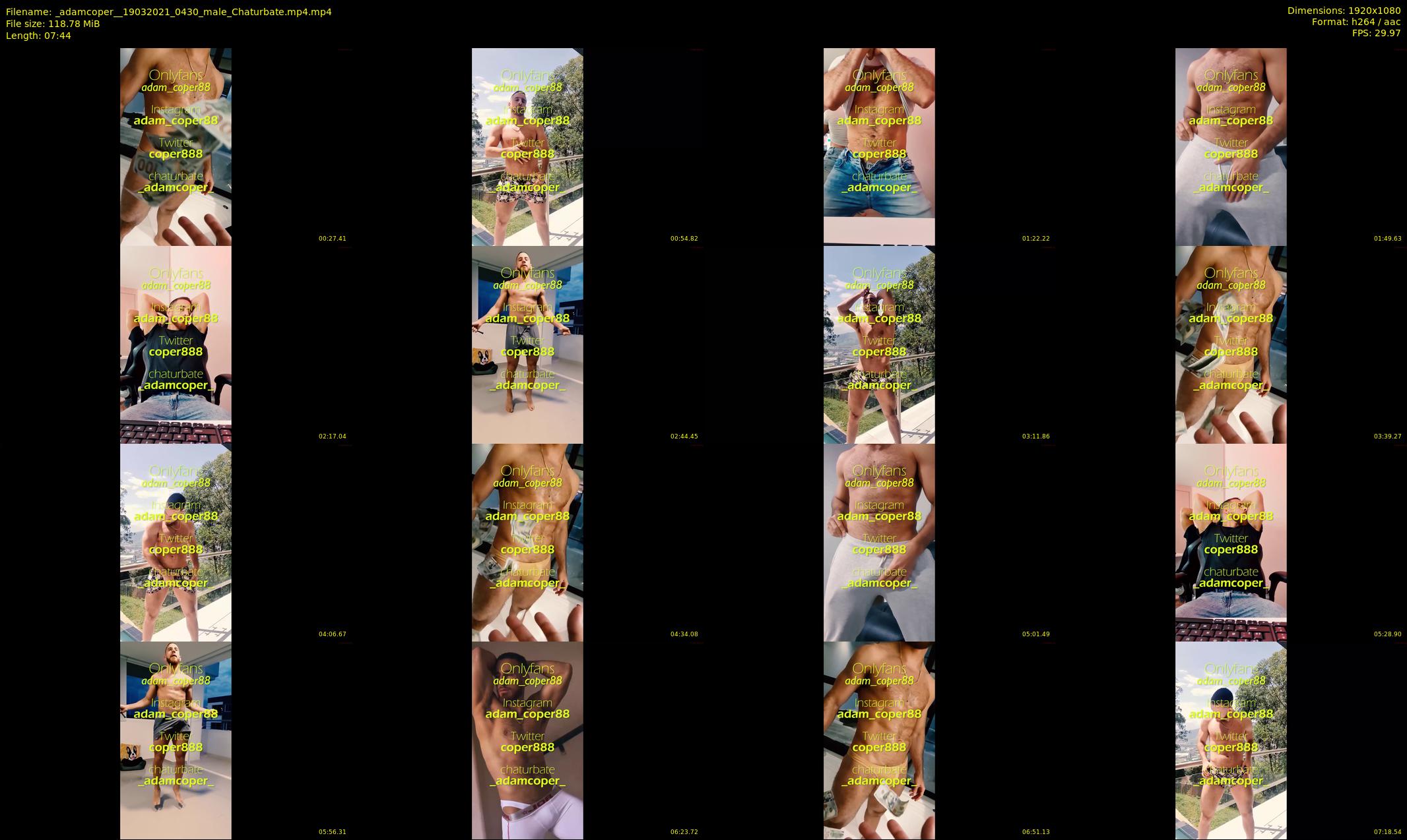 _adamcoper_ — 8 minute Chaturbate male cam show recording, 1080p, Mar 19, 2021