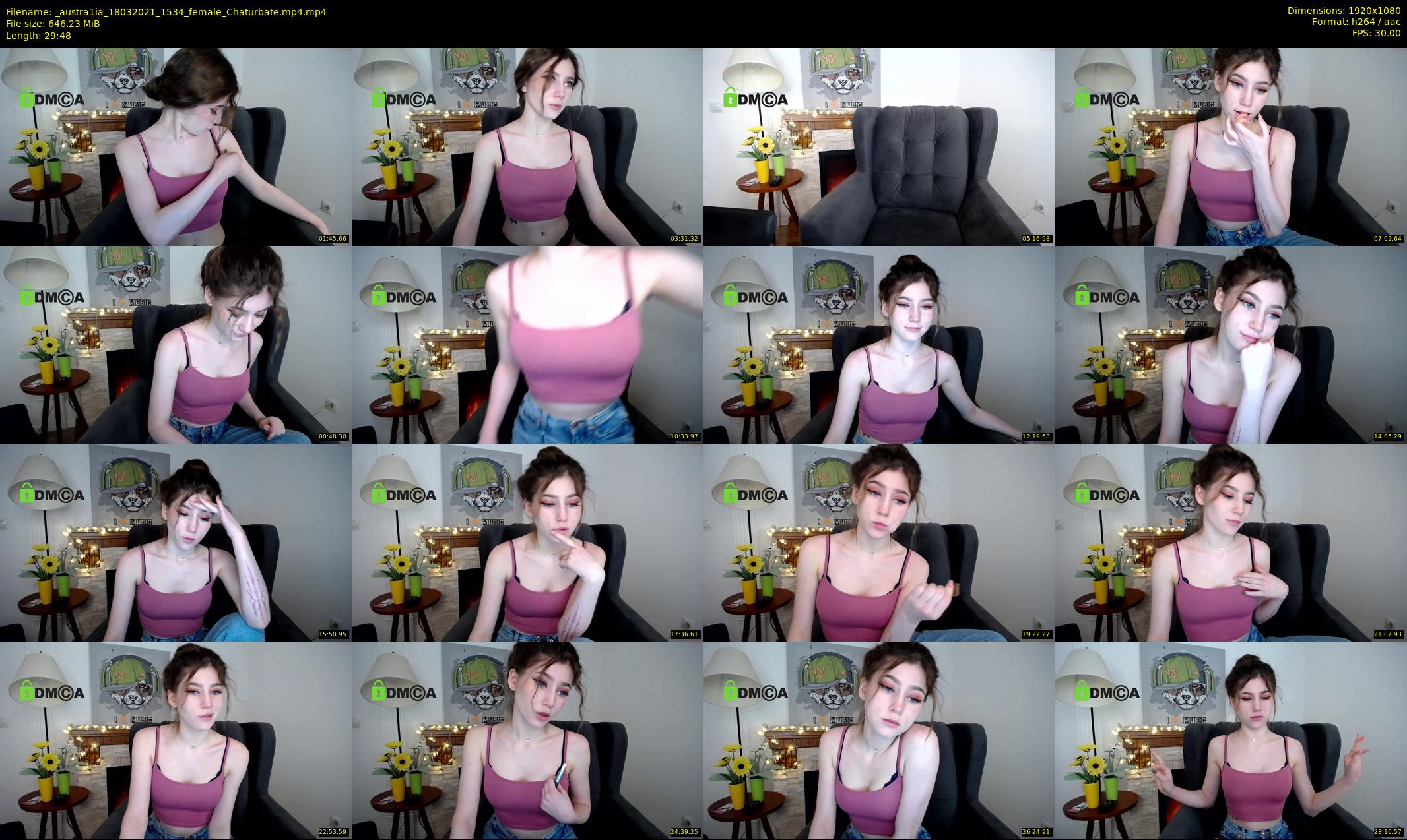 _austra1ia — 30 minute Chaturbate female cam show recording, 1080p, Mar 18, 2021