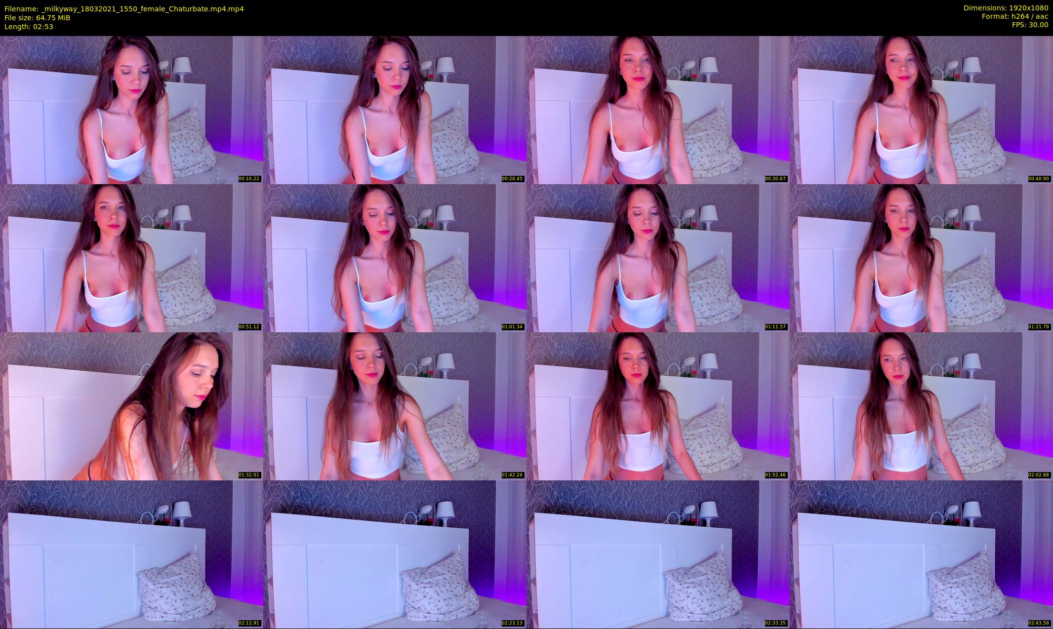 _milkyway — 3 minute Chaturbate female cam show recording, 1080p, Mar 18, 2021