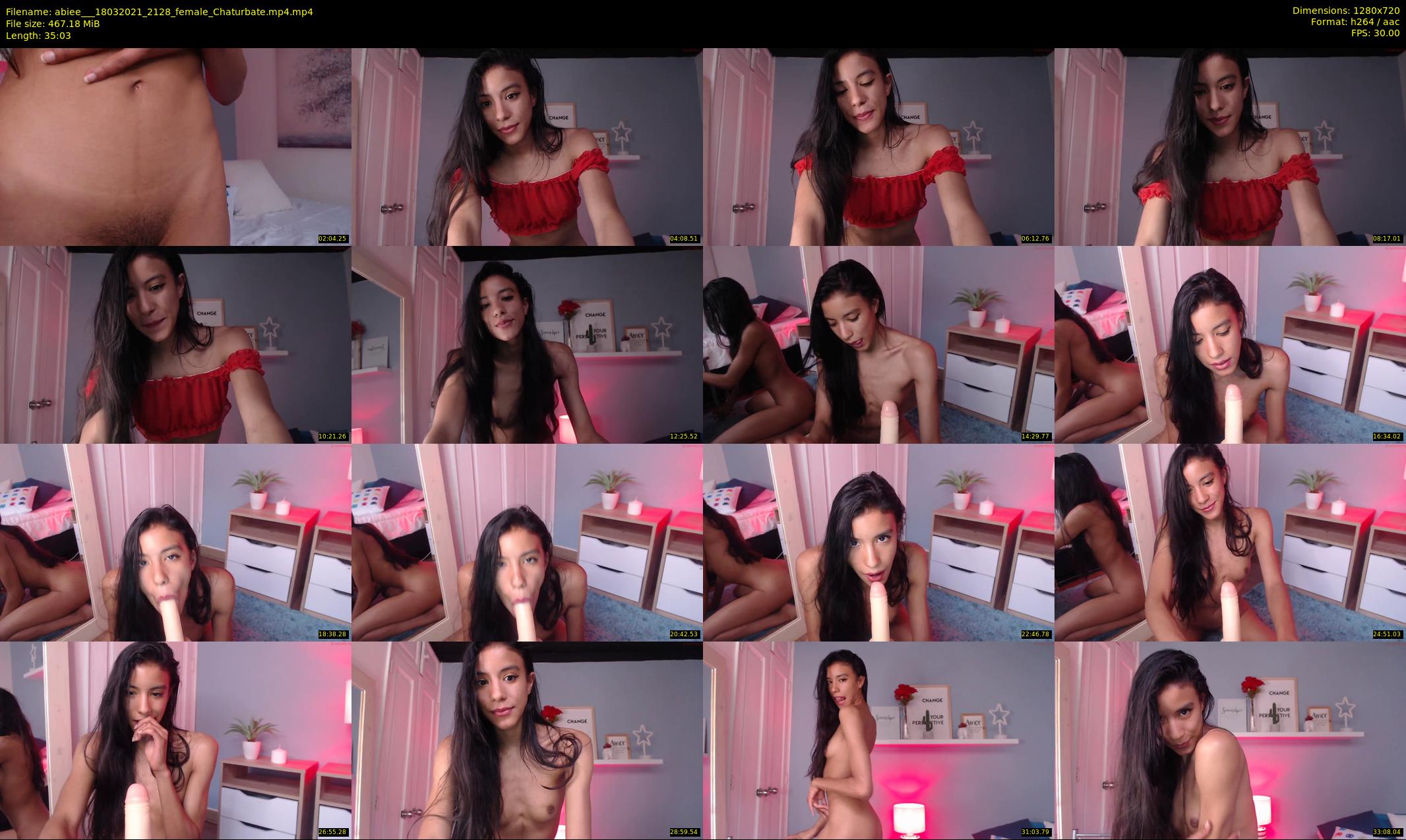 abiee__ — 36 minute Chaturbate female cam show recording, 720p, Mar 18, 2021