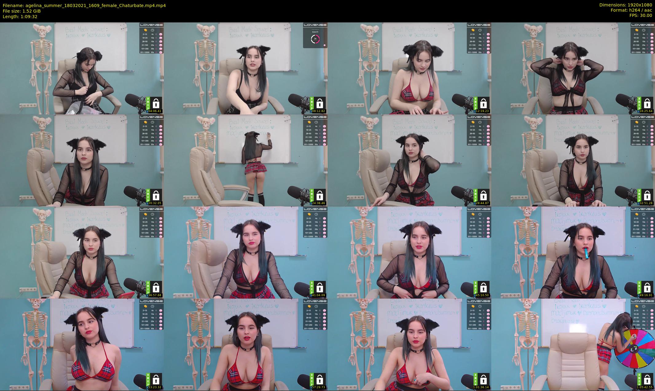 agelina_summer — 70 minute Chaturbate female cam show recording, 1080p, Mar 18, 2021