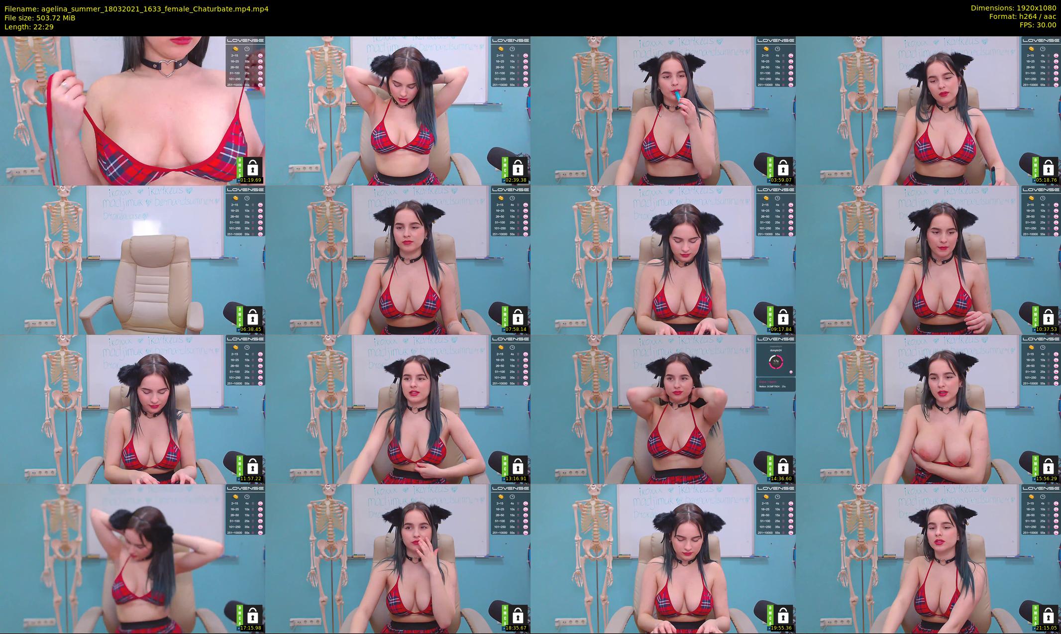 agelina_summer — 23 minute Chaturbate female cam show recording, 1080p, Mar 18, 2021