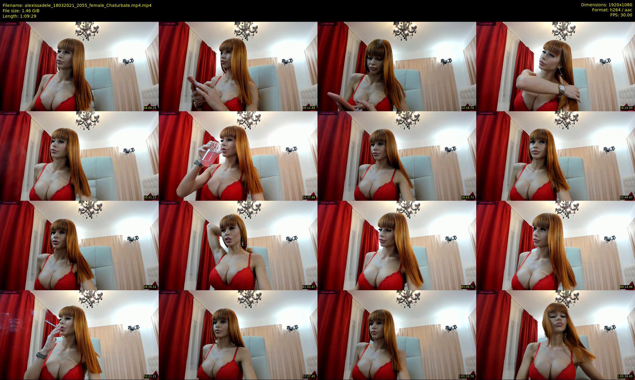 alexissadele — 70 minute Chaturbate female cam show recording, 1080p, Mar 18, 2021
