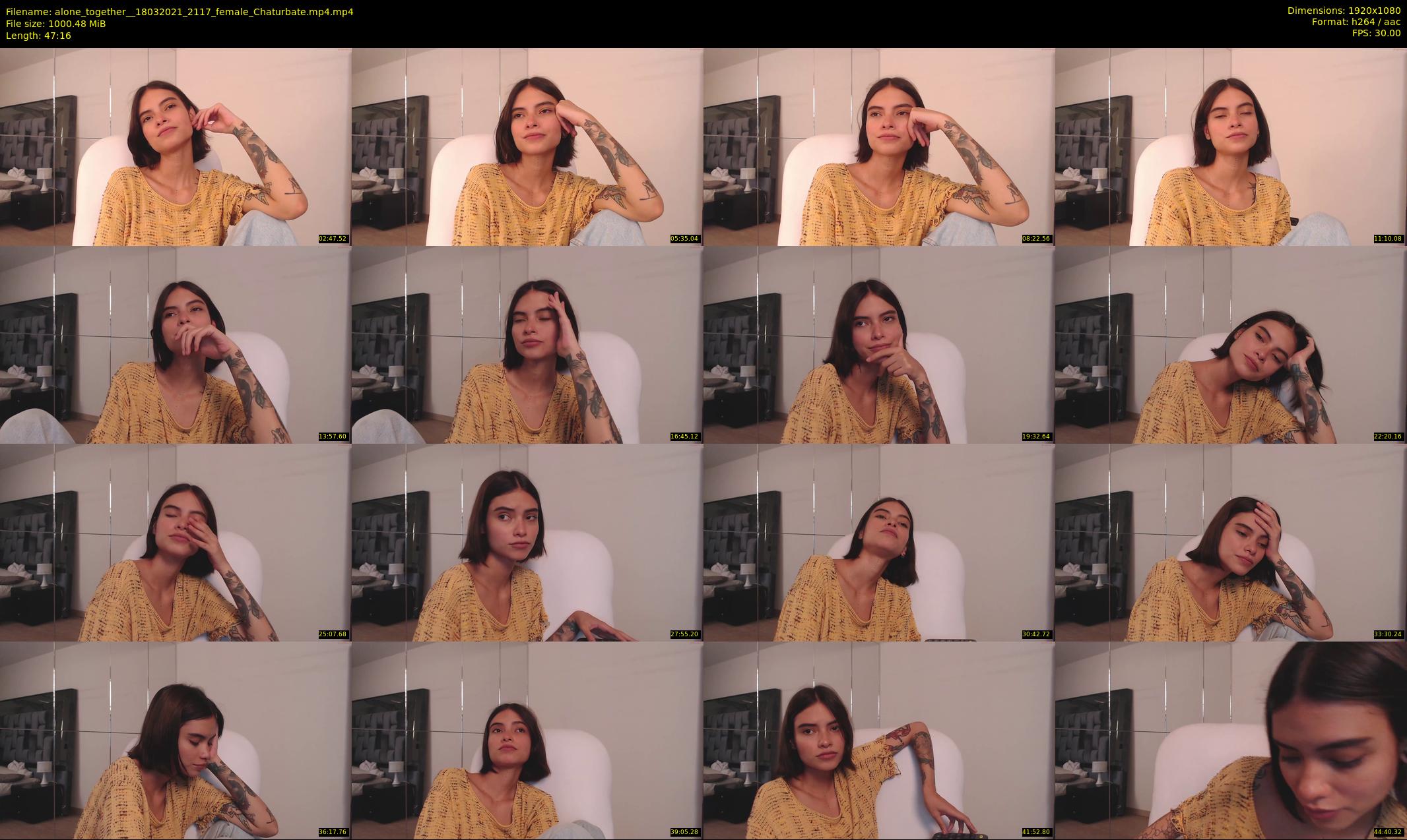 alone_together_ — 48 minute Chaturbate female cam show recording, 1080p, Mar 18, 2021