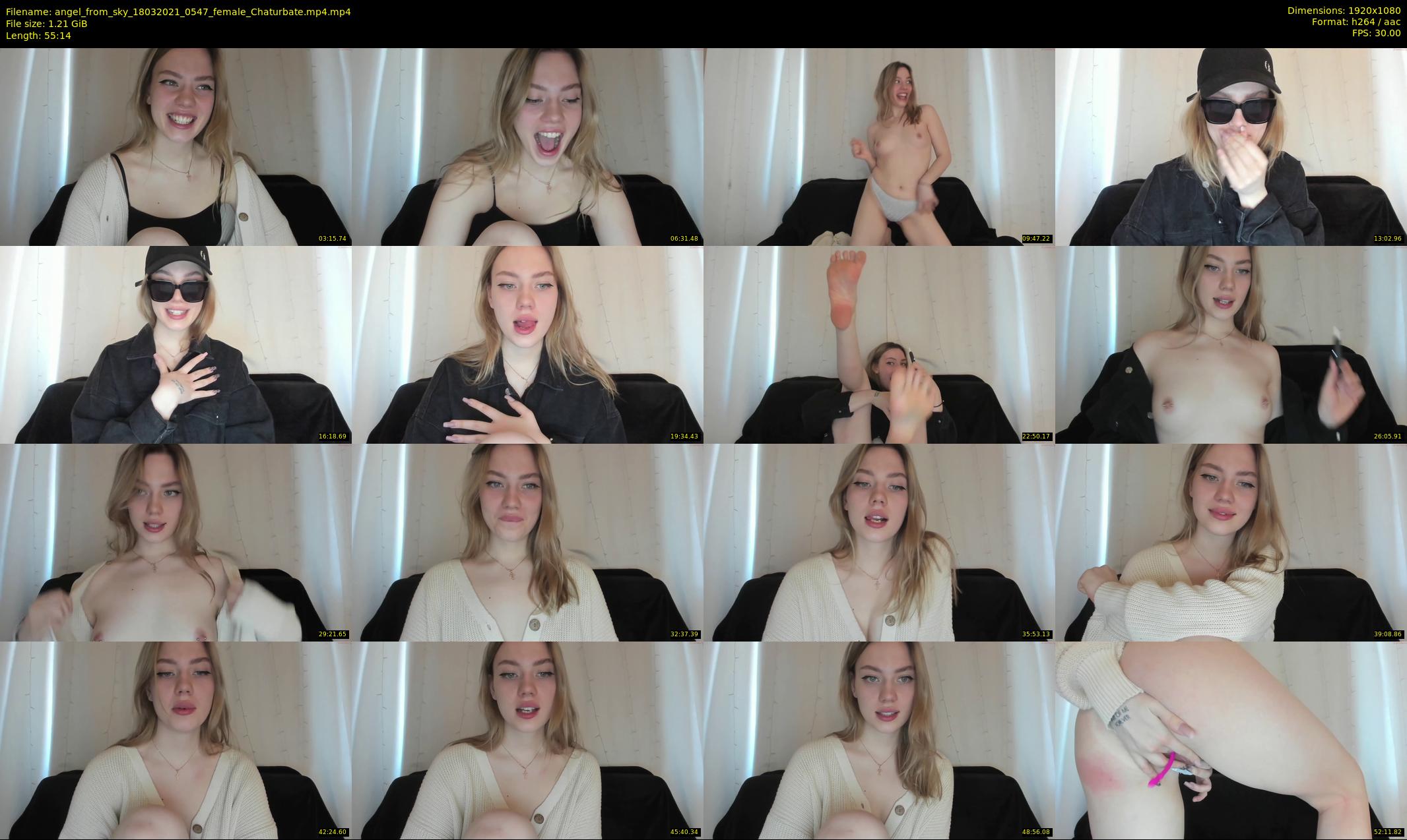 angel_from_sky — 56 minute Chaturbate female cam show recording, 1080p, Mar 18, 2021
