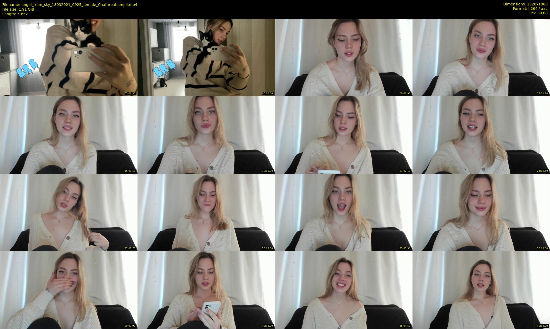 angel_from_sky — 51 minute Chaturbate female cam show recording, 1080p, Mar 18, 2021