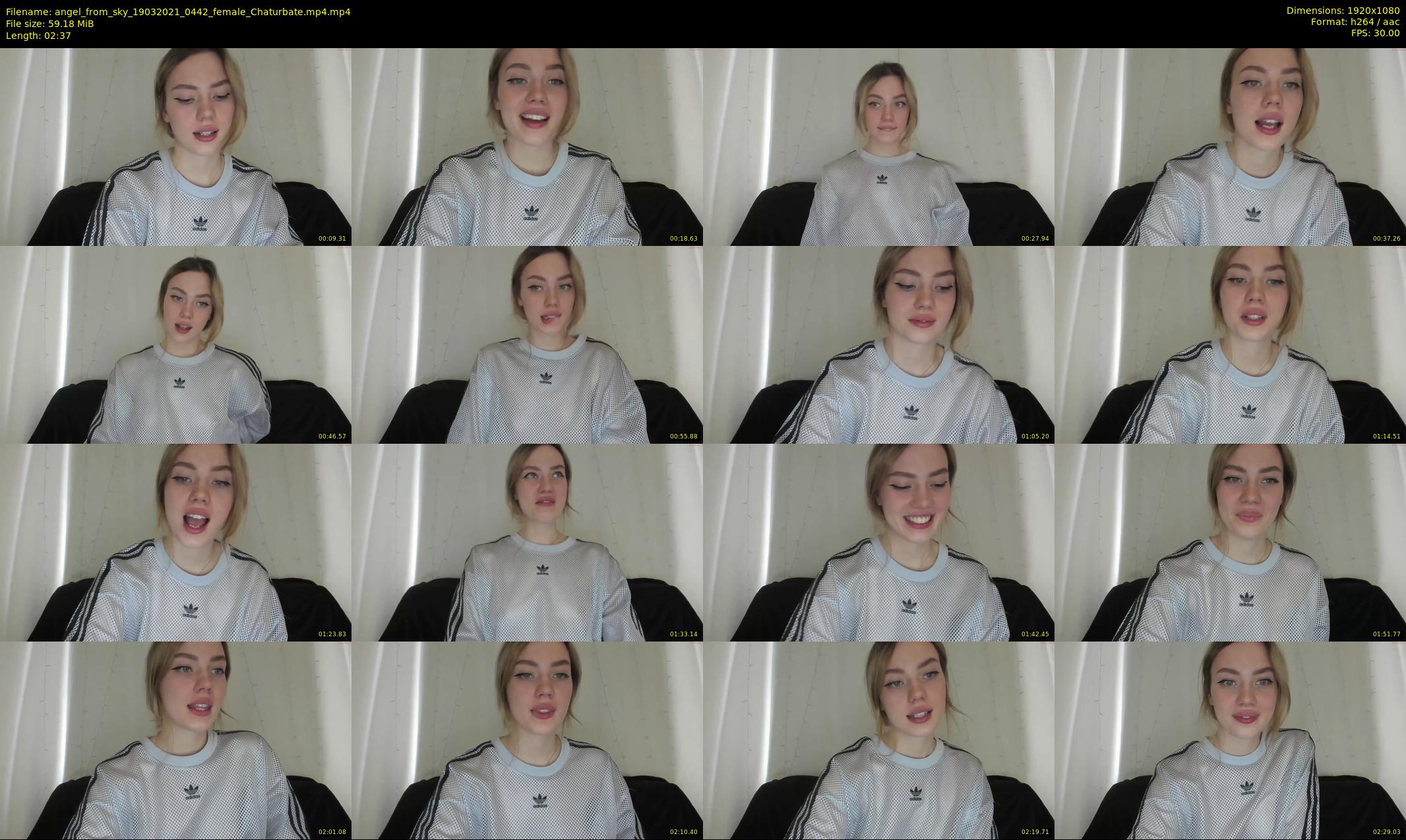 angel_from_sky — 3 minute Chaturbate female cam show recording, 1080p, Mar 19, 2021