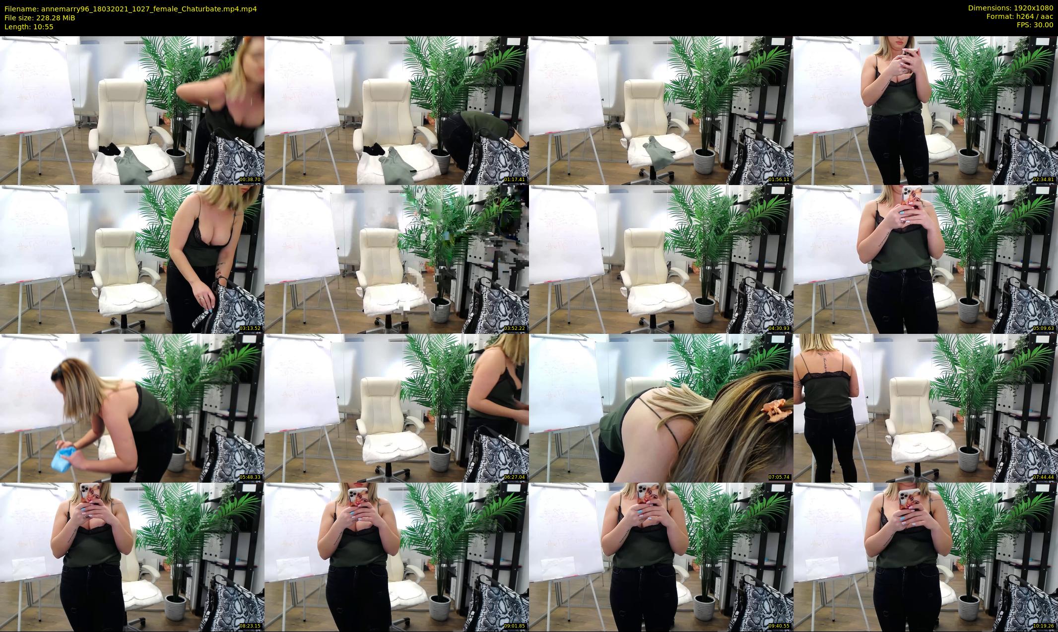 annemarry96 — 11 minute Chaturbate female cam show recording, 1080p, Mar 18, 2021