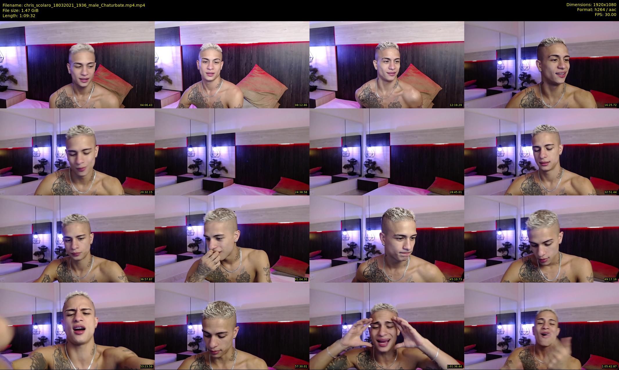 chris_scolaro — 70 minute Chaturbate male cam show recording, 1080p, Mar 18, 2021