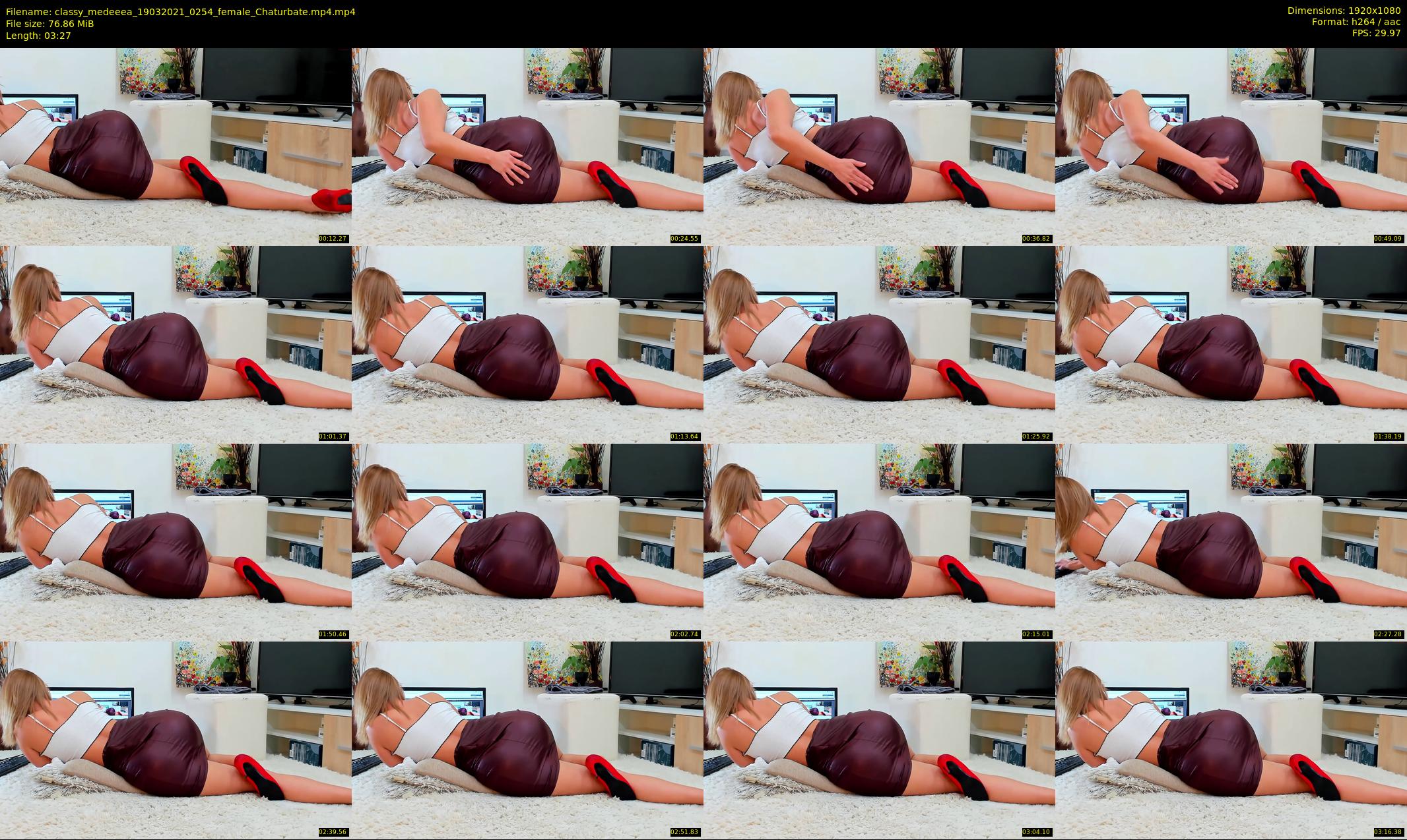 classy_medeeea — 4 minute Chaturbate female cam show recording, 1080p, Mar 19, 2021