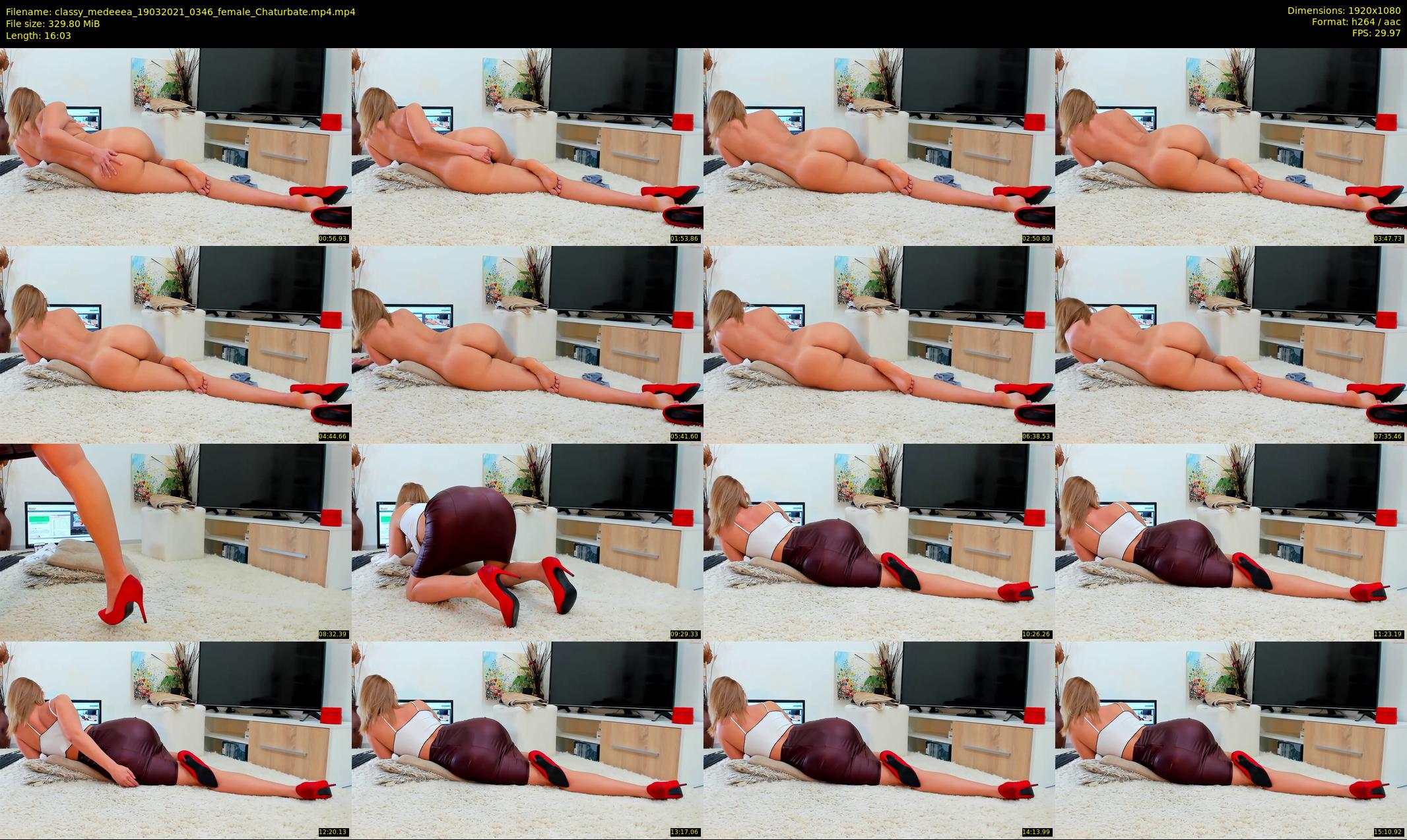 classy_medeeea — 17 minute Chaturbate female cam show recording, 1080p, Mar 19, 2021