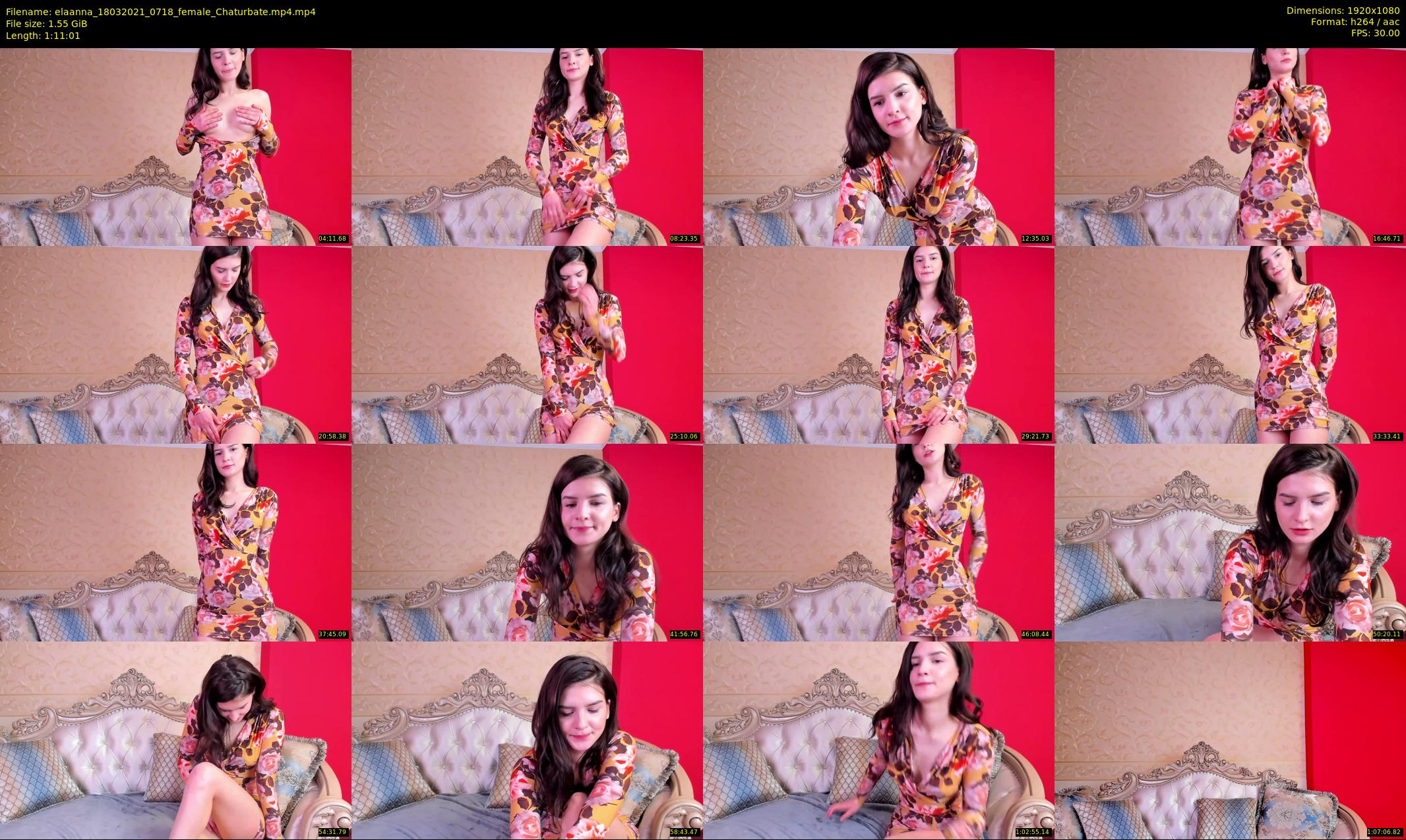 elaanna — 72 minute Chaturbate female cam show recording, 1080p, Mar 18, 2021