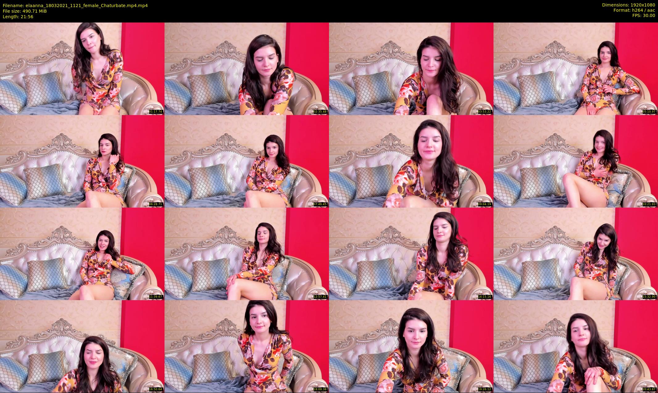 elaanna — 22 minute Chaturbate female cam show recording, 1080p, Mar 18, 2021