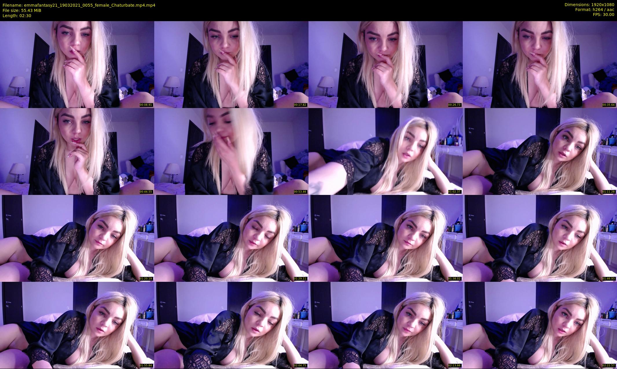 emmafantasy21 — 3 minute Chaturbate couple cam show recording, 1080p, Mar 19, 2021