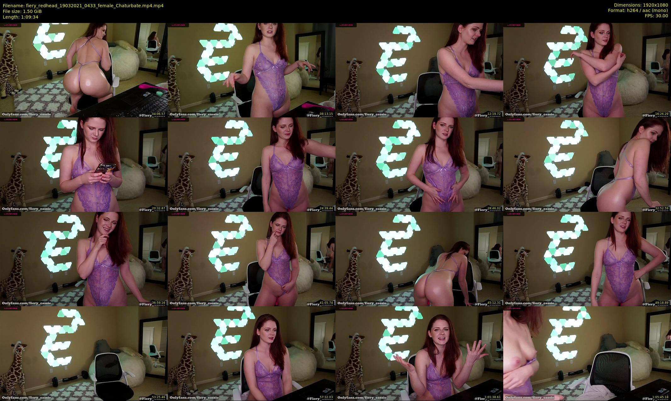 fiery_redhead — 70 minute Chaturbate female cam show recording, 1080p, Mar 19, 2021