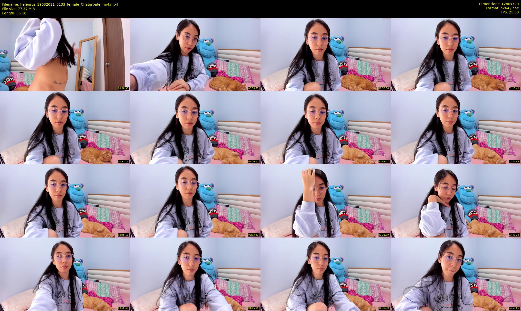 helenrus — 6 minute Chaturbate female cam show recording, 720p, Mar 19, 2021