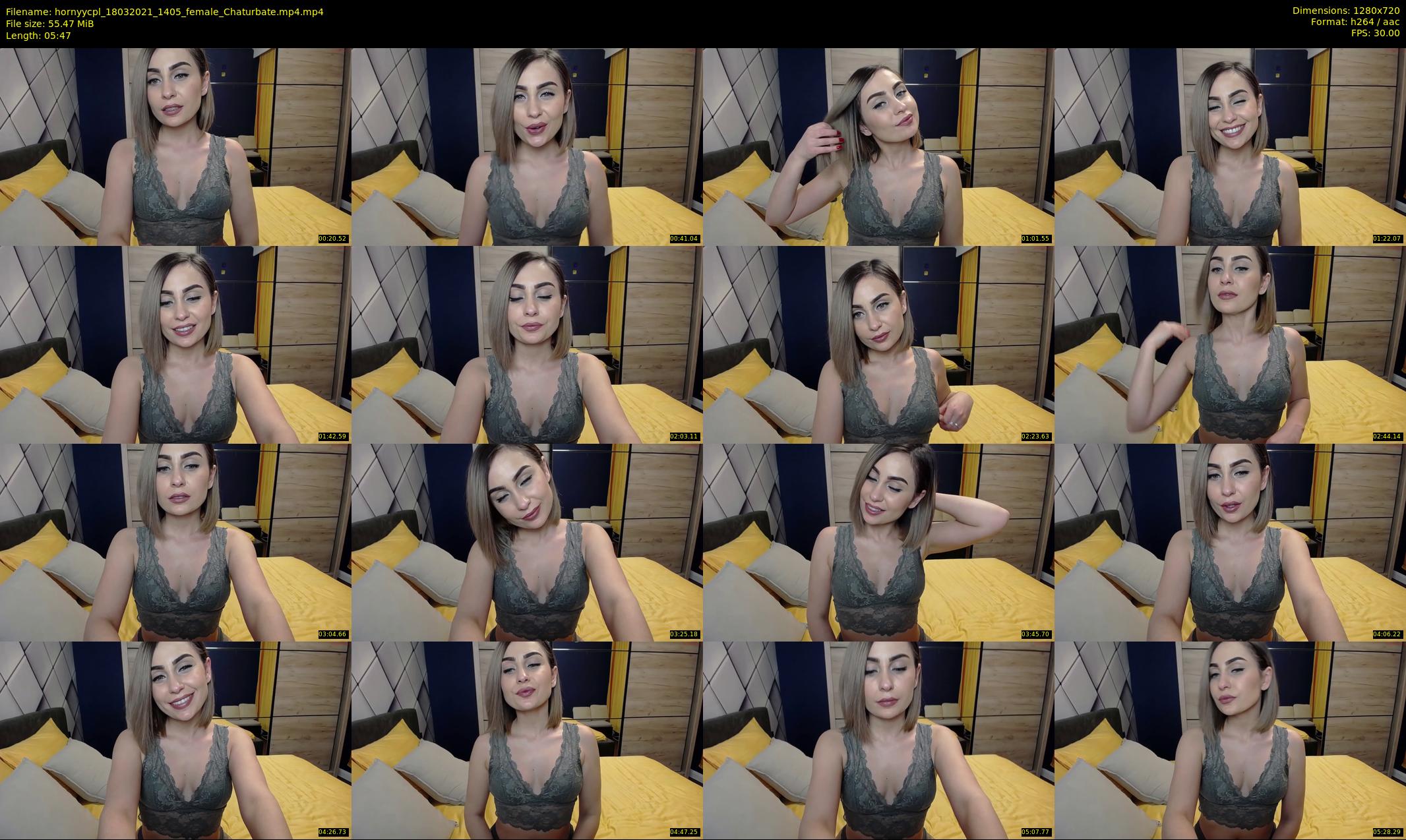 hornyycpl — 6 minute Chaturbate couple cam show recording, 720p, Mar 18, 2021
