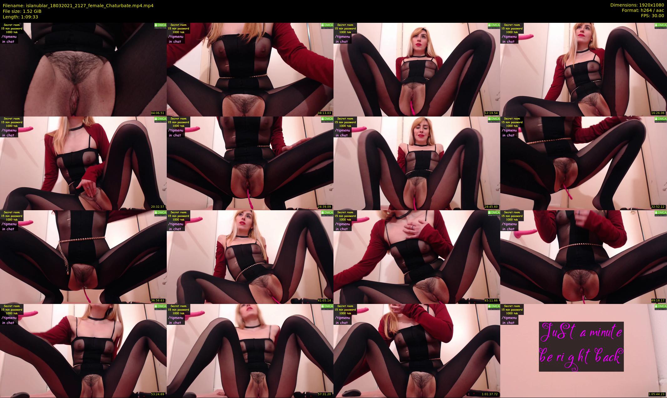 islanublar — 70 minute Chaturbate female cam show recording, 1080p, Mar 18, 2021