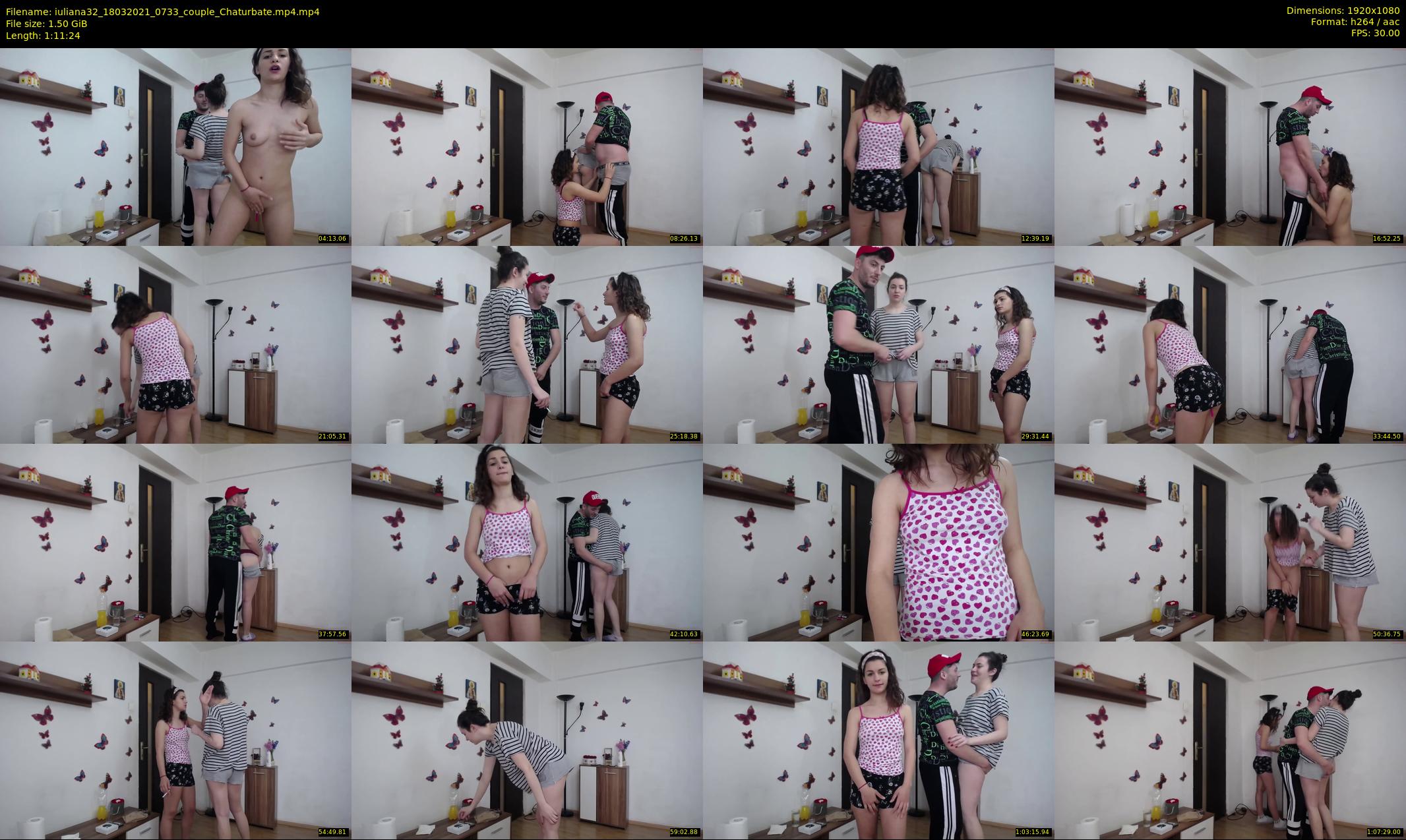 iuliana32 — 72 minute Chaturbate couple cam show recording, 1080p, Mar 18, 2021
