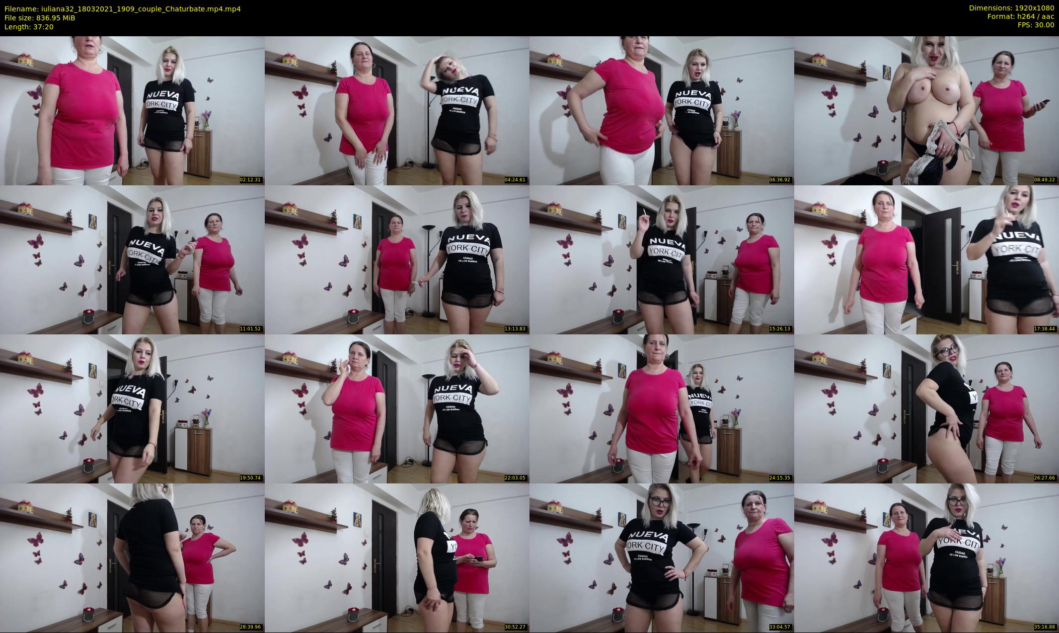 iuliana32 — 38 minute Chaturbate couple cam show recording, 1080p, Mar 18, 2021