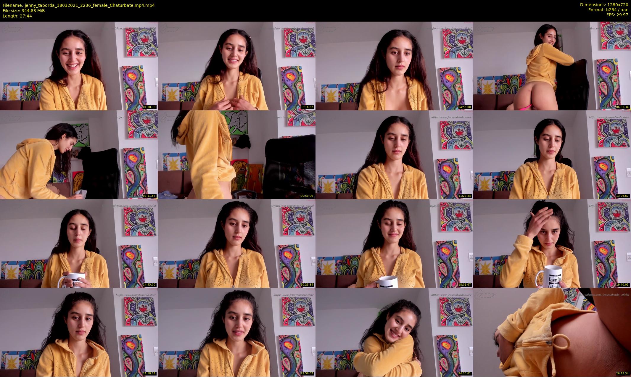 jenny_taborda — 28 minute Chaturbate female cam show recording, 720p, Mar 18, 2021