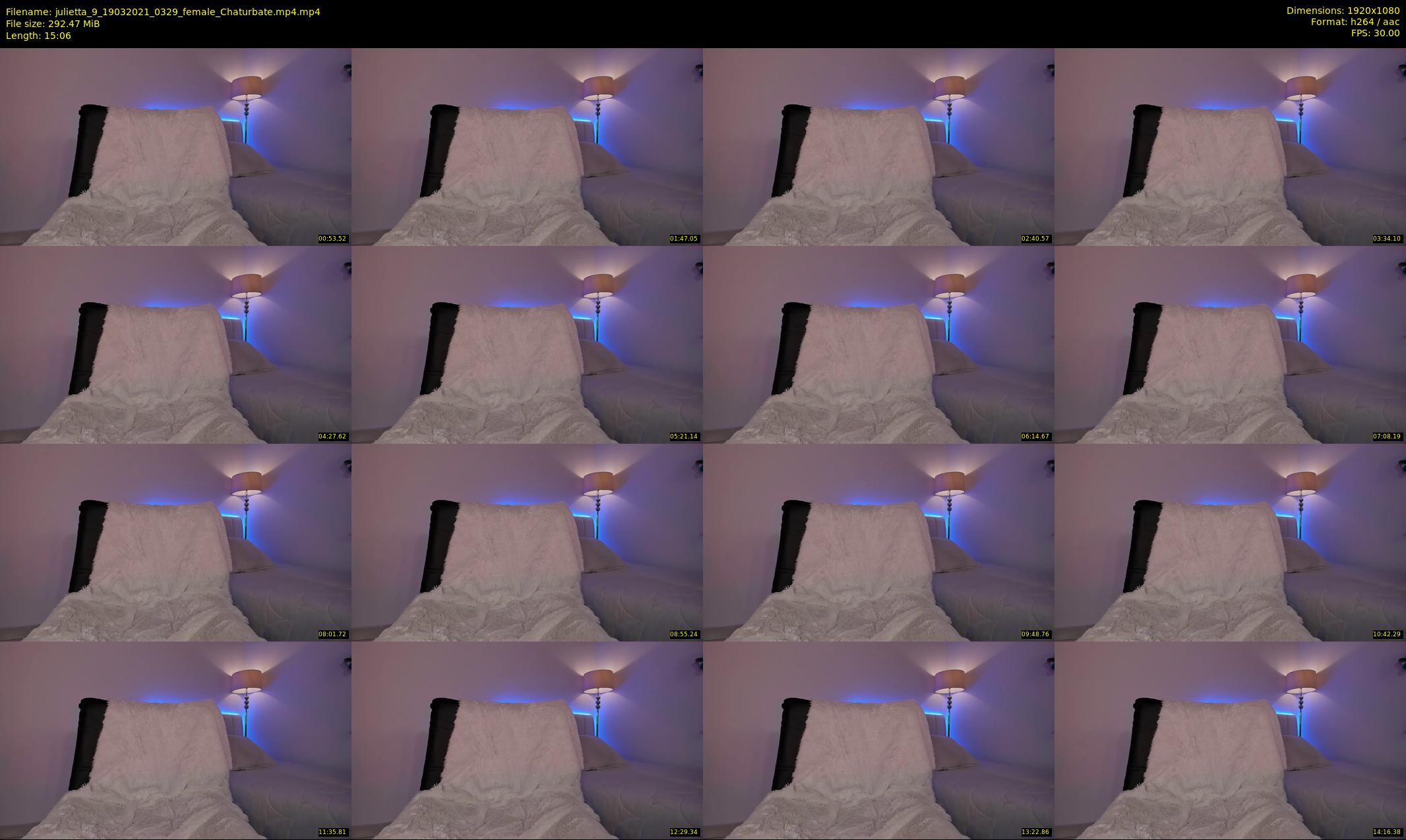 julietta_9 — 16 minute Chaturbate female cam show recording, 1080p, Mar 19, 2021