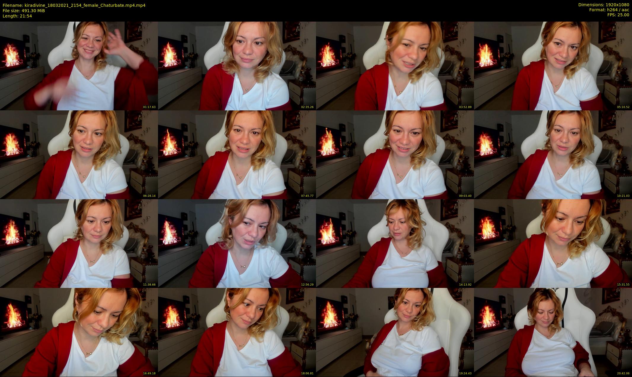 kiradivine — 22 minute Chaturbate female cam show recording, 1080p, Mar 18, 2021