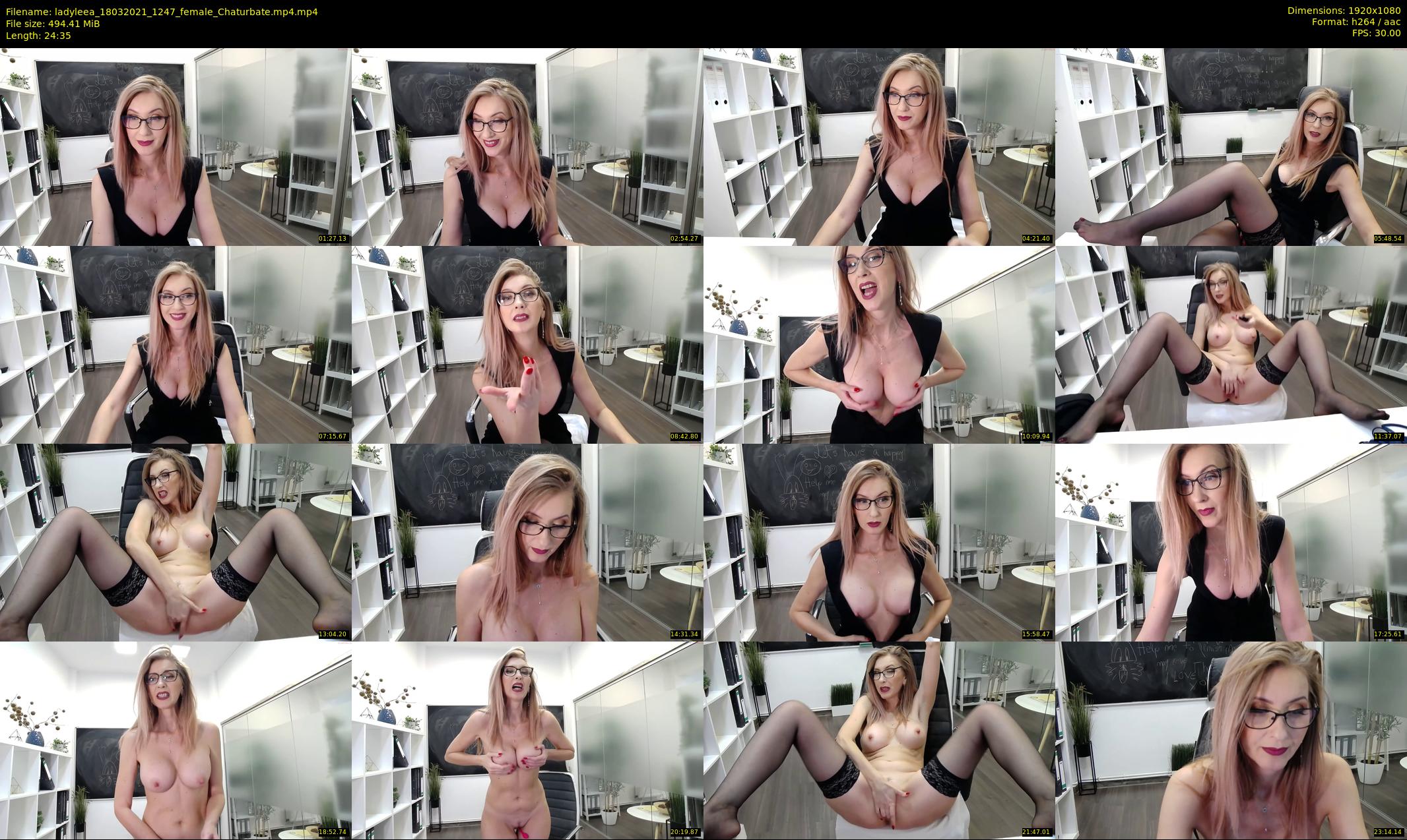 ladyleea — 25 minute Chaturbate female cam show recording, 1080p, Mar 18, 2021