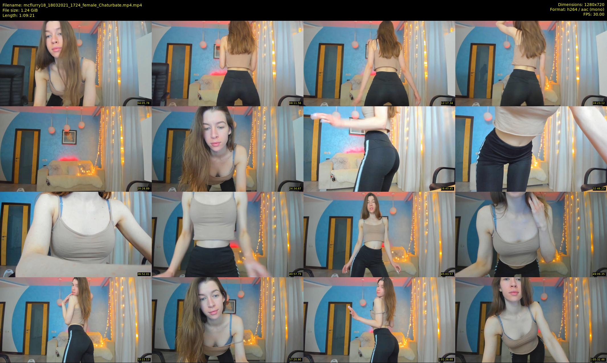 mcflurry18 — 70 minute Chaturbate female cam show recording, 720p, Mar 18, 2021