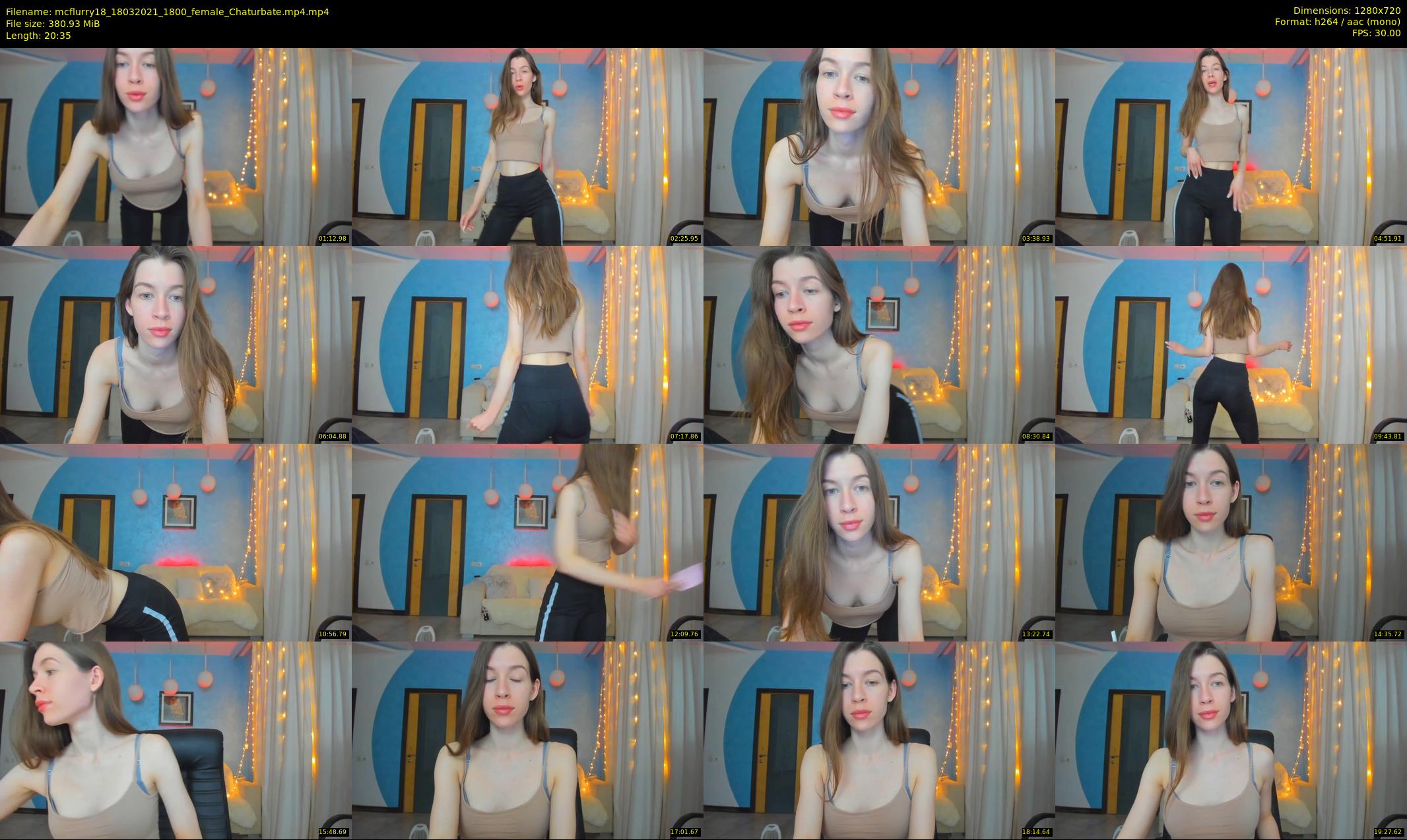 mcflurry18 — 21 minute Chaturbate female cam show recording, 720p, Mar 18, 2021
