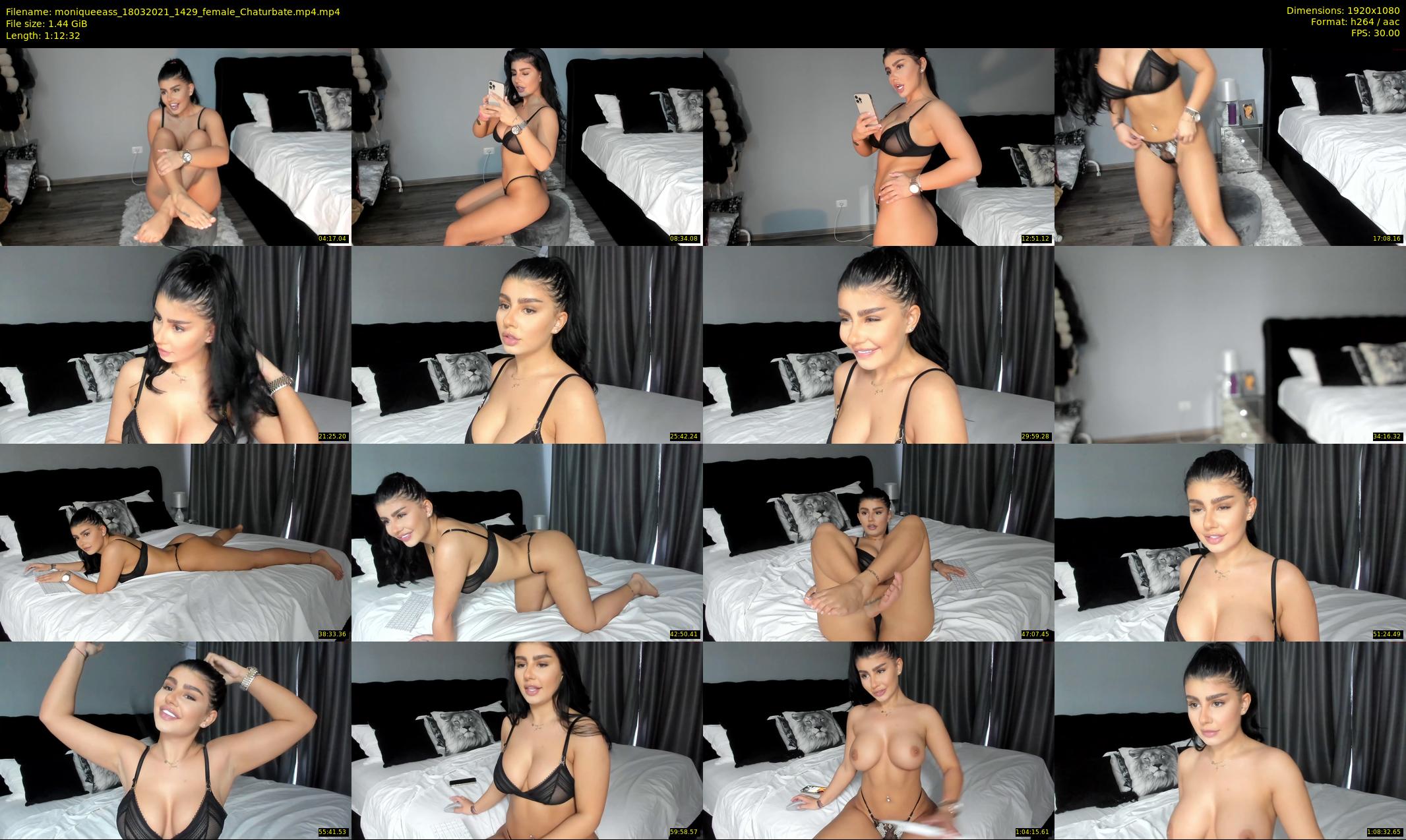 moniqueeass — 73 minute Chaturbate female cam show recording, 1080p, Mar 18, 2021