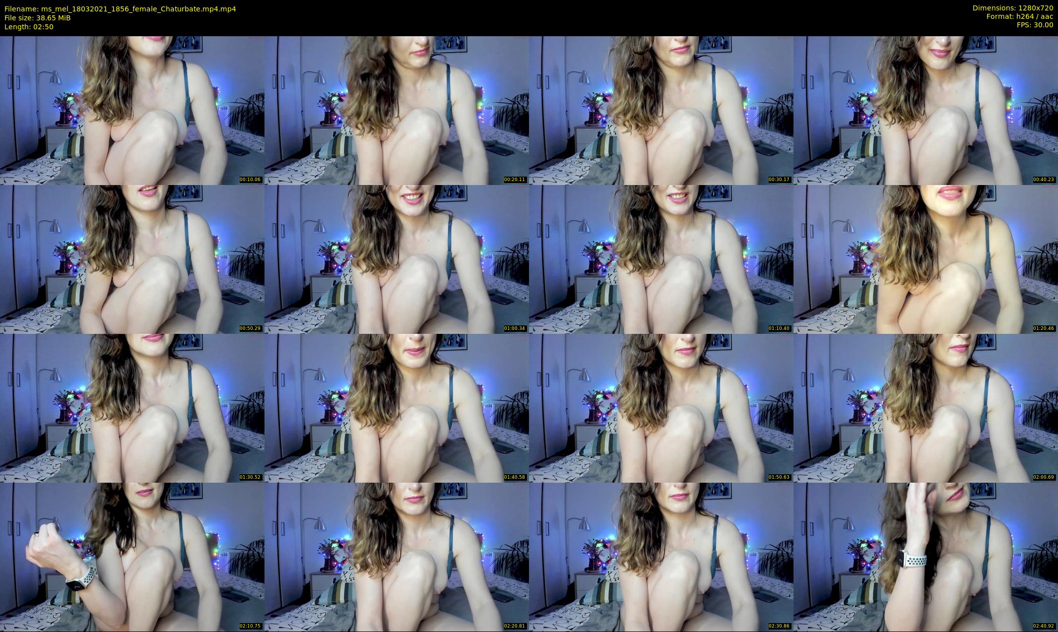 ms_mel — 3 minute Chaturbate female cam show recording, 720p, Mar 18, 2021