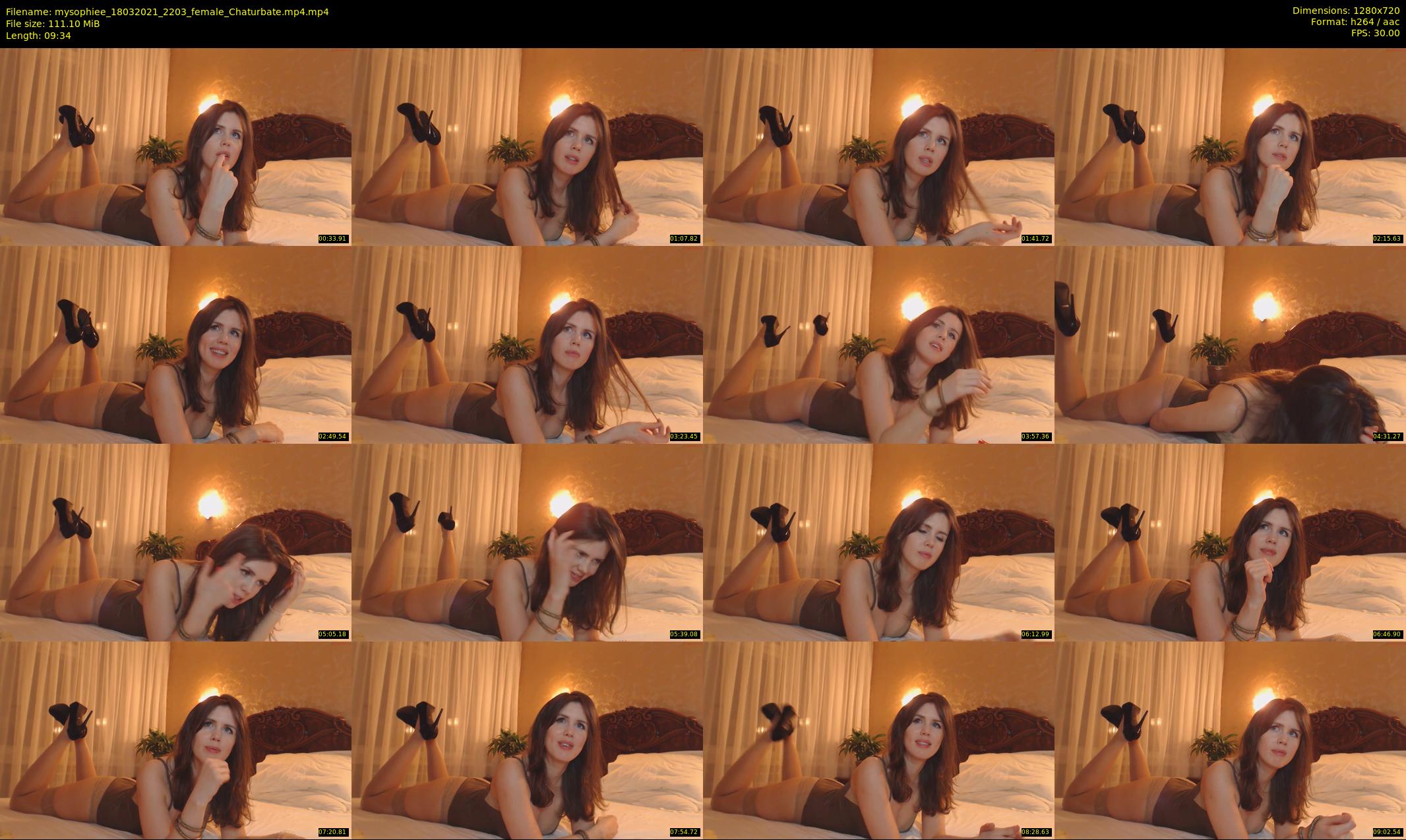 mysophiee — 10 minute Chaturbate female cam show recording, 720p, Mar 18, 2021