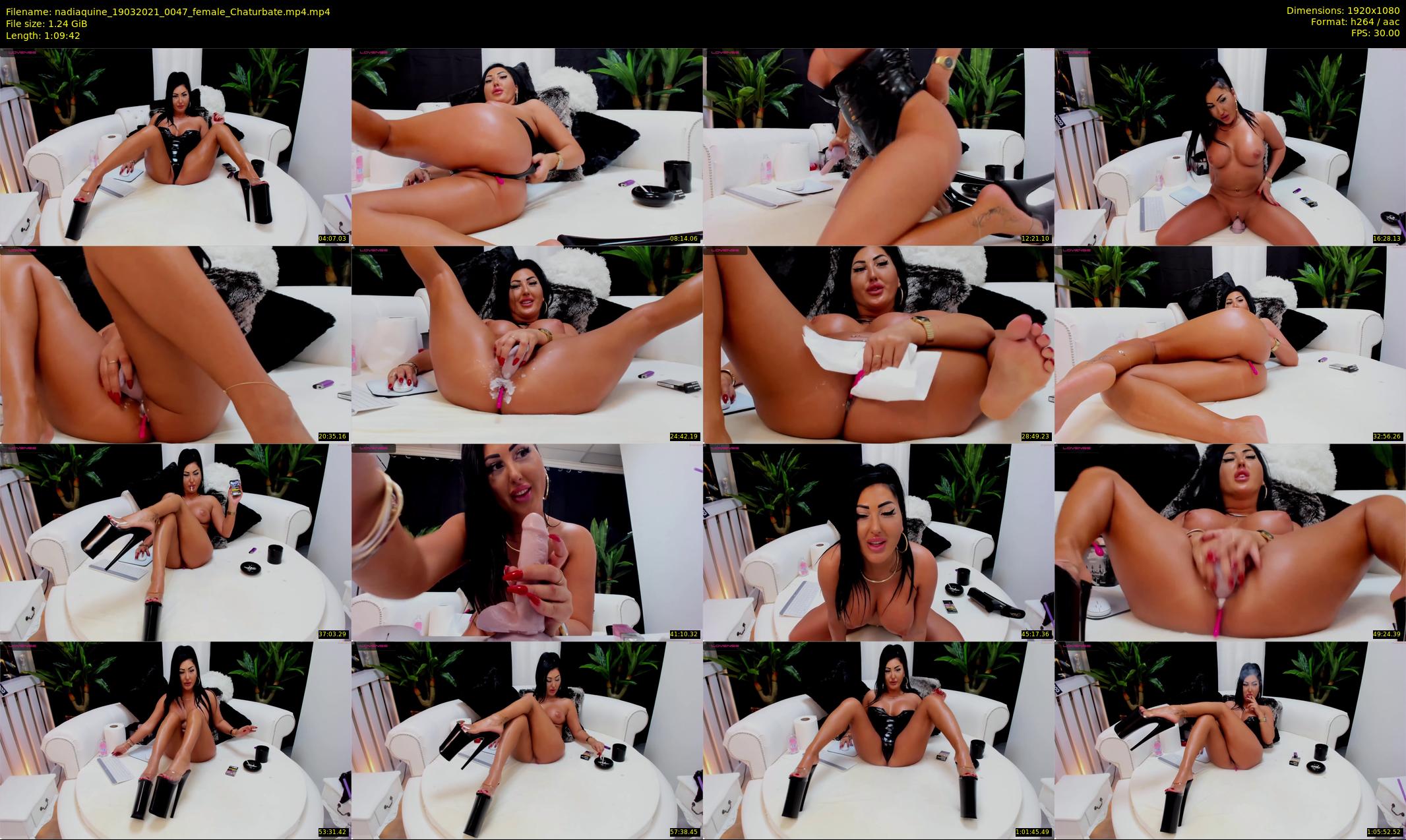 nadiaquine — 70 minute Chaturbate female cam show recording, 1080p, Mar 19, 2021