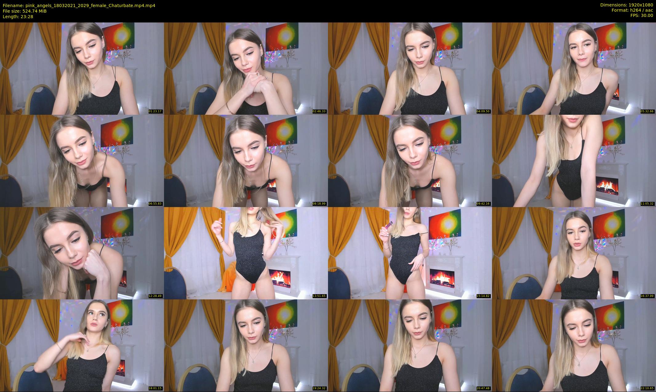 pink_angels — 24 minute Chaturbate couple cam show recording, 1080p, Mar 18, 2021