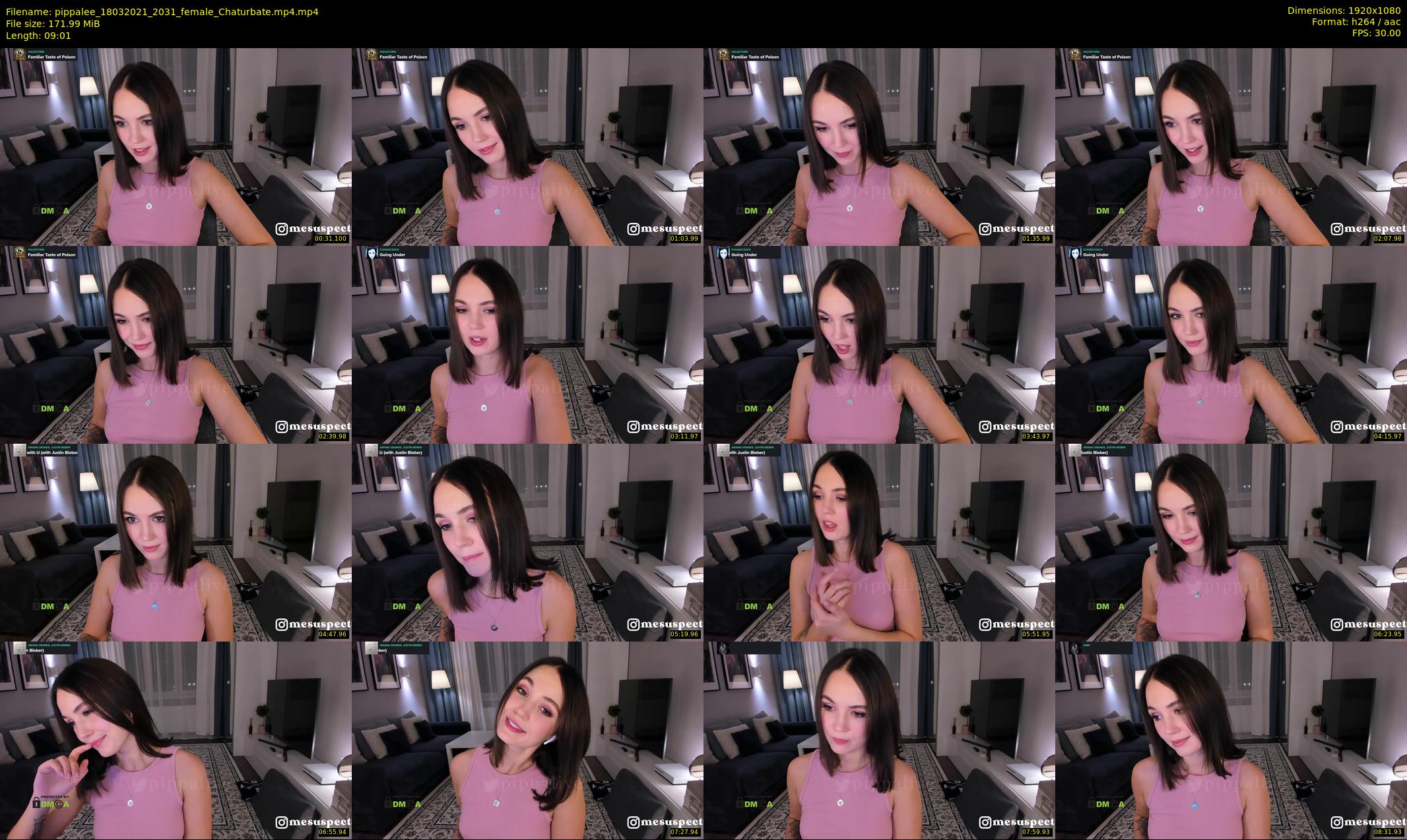 pippalee — 10 minute Chaturbate female cam show recording, 1080p, Mar 18, 2021