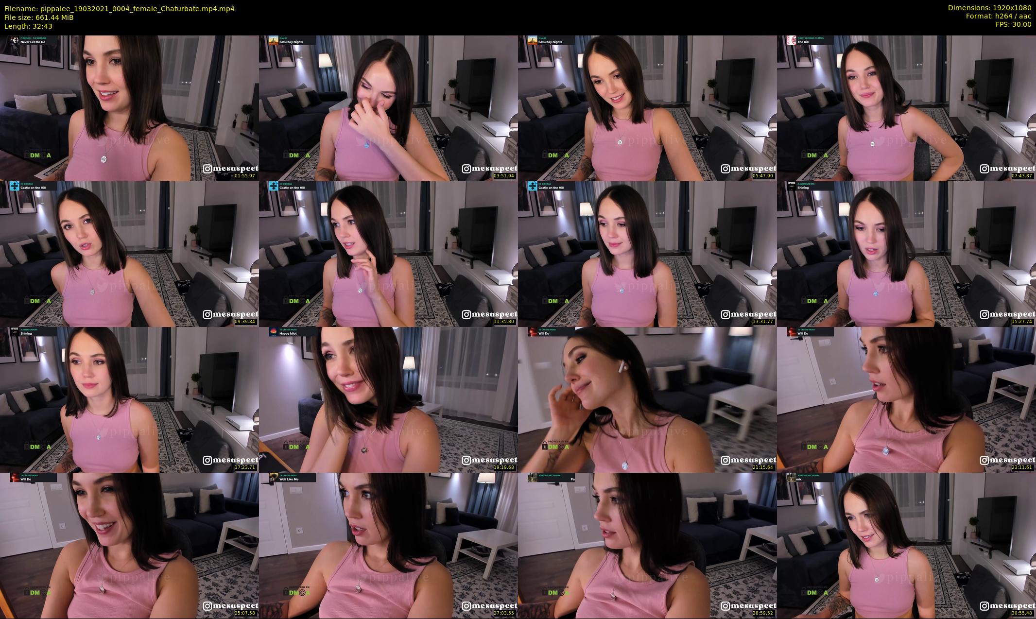 pippalee — 33 minute Chaturbate female cam show recording, 1080p, Mar 19, 2021