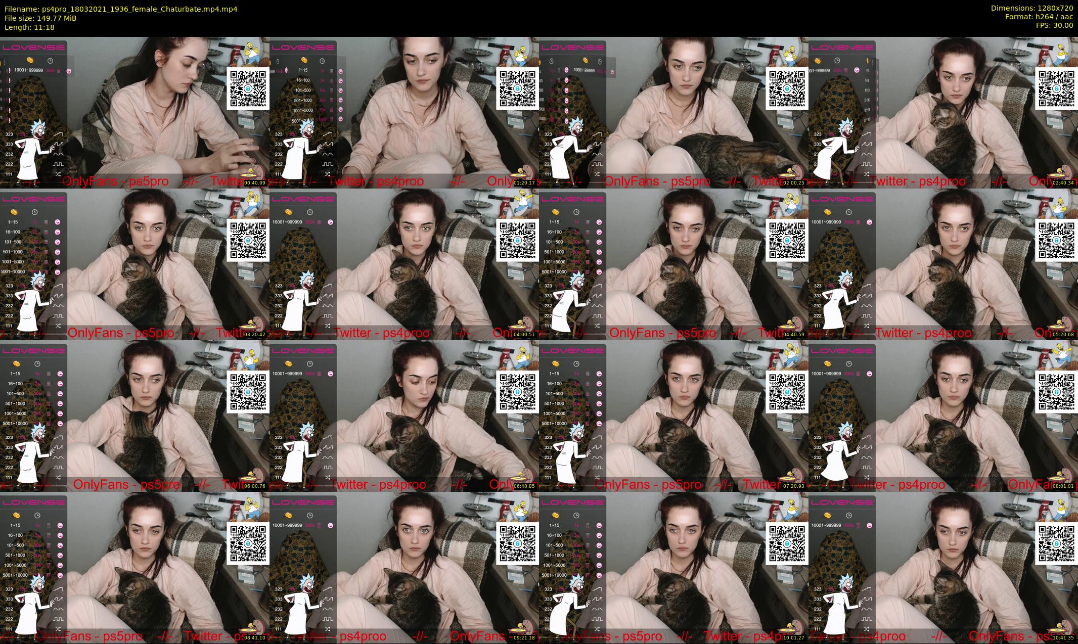 ps4pro — 12 minute Chaturbate female cam show recording, 720p, Mar 18, 2021