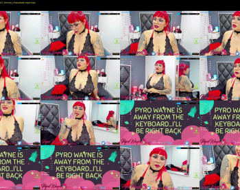 pyrowayne — 63 minute Chaturbate female cam show recording, 720p, Mar 18, 2021